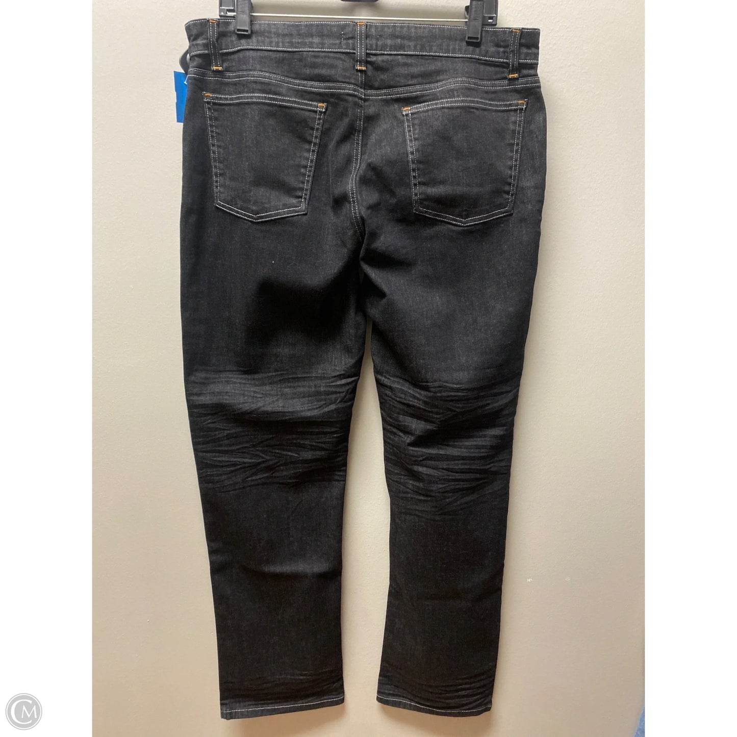 Jeans Boot Cut By Eileen Fisher In Black Denim, Size: 14