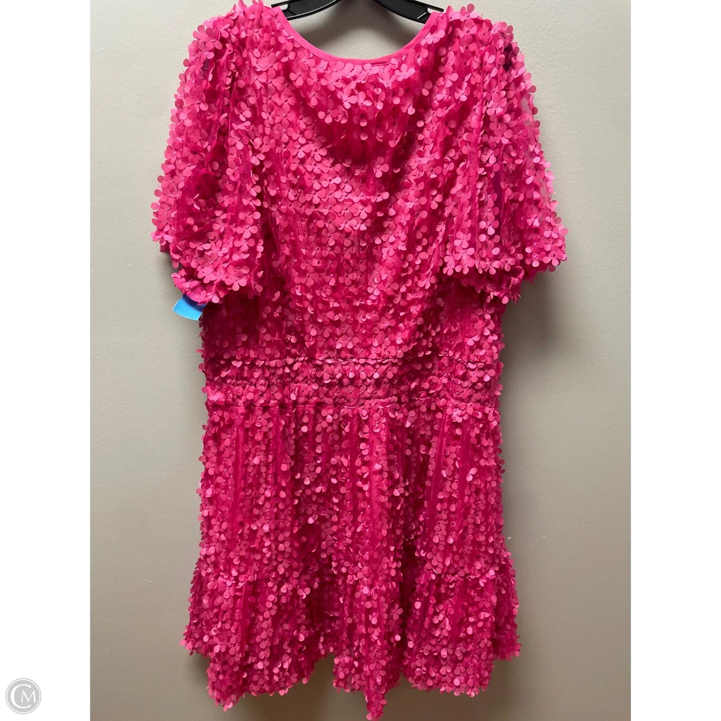 Dress Casual Short By Anthropologie In Pink, Size: 3x