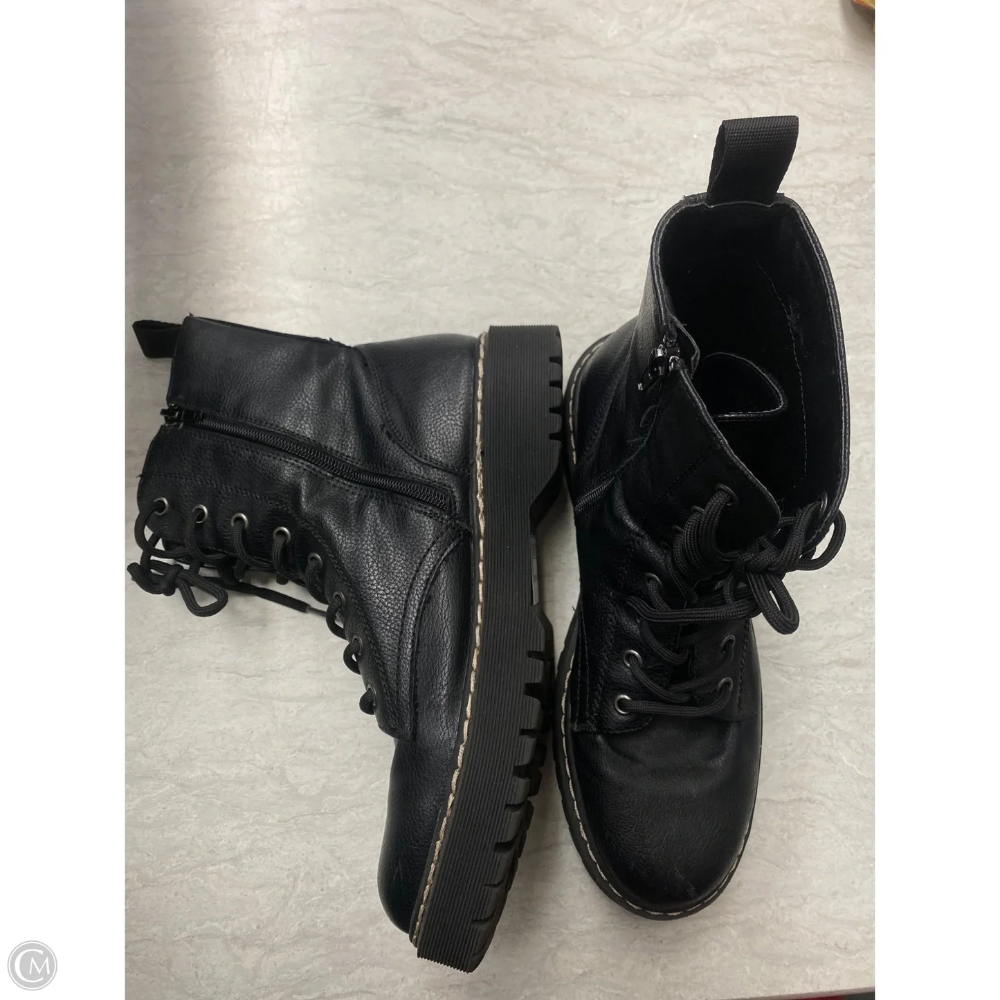 Boots Ankle Flats By Sincerely Jules In Black, Size: 10