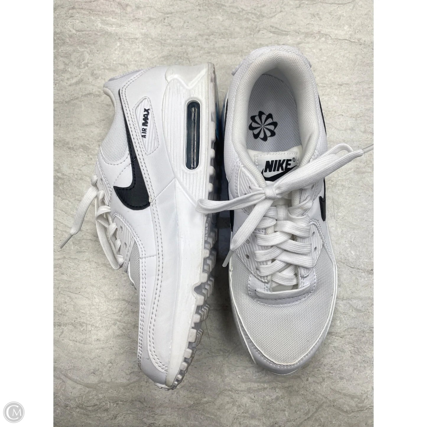 Shoes Sneakers By Nike In Black & White, Size: 8