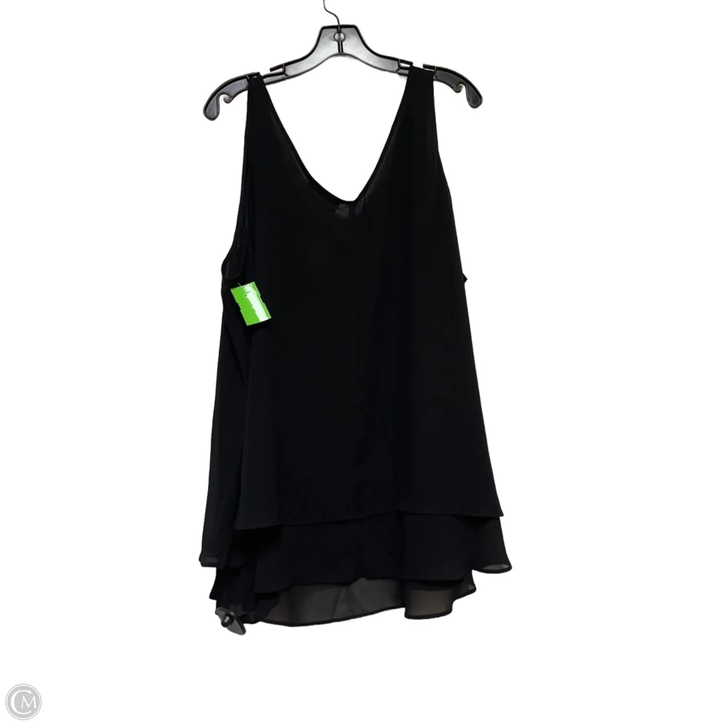 Top Sleeveless By Lane Bryant In Black, Size: Xxl