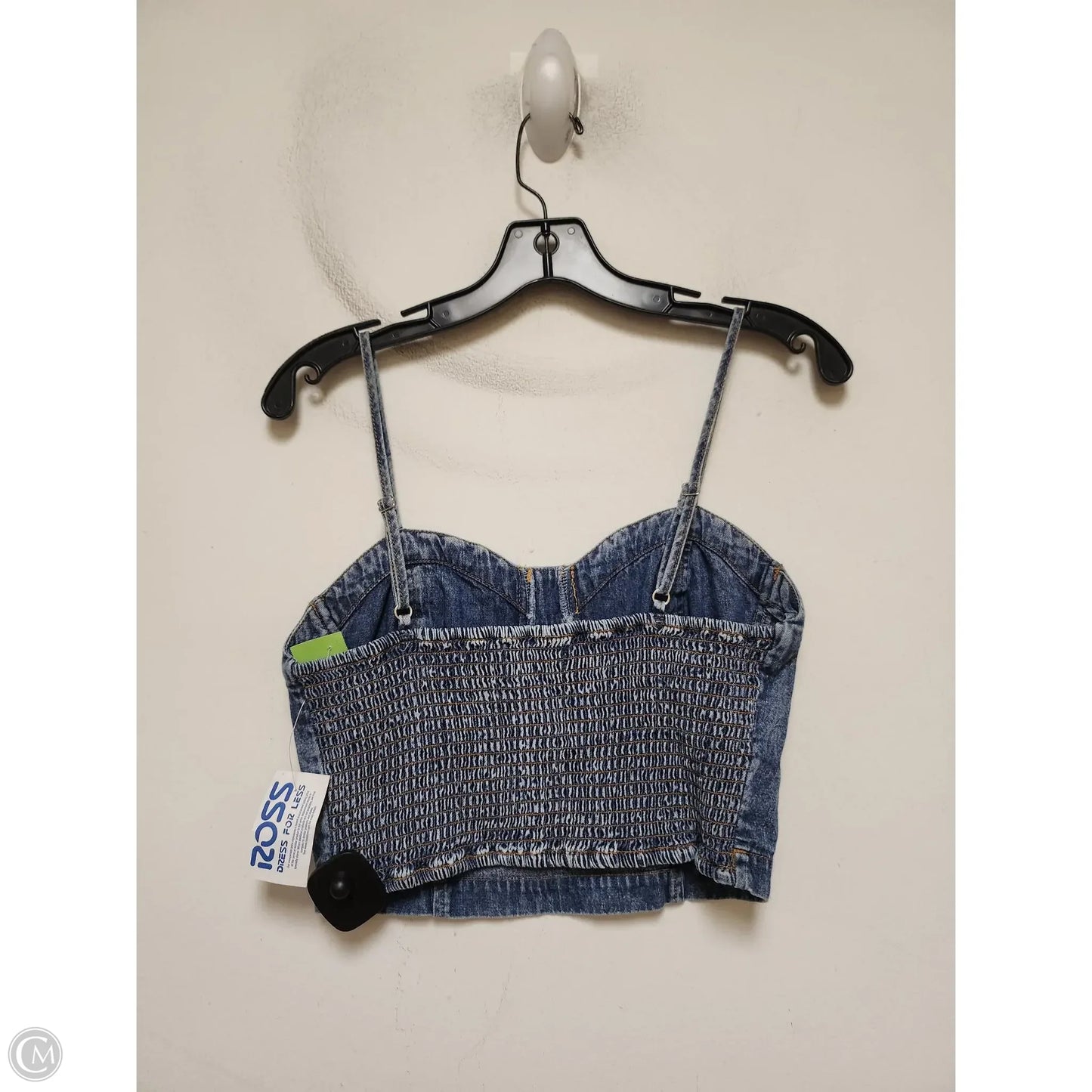 Top Sleeveless By Clothes Mentor In Blue, Size: M