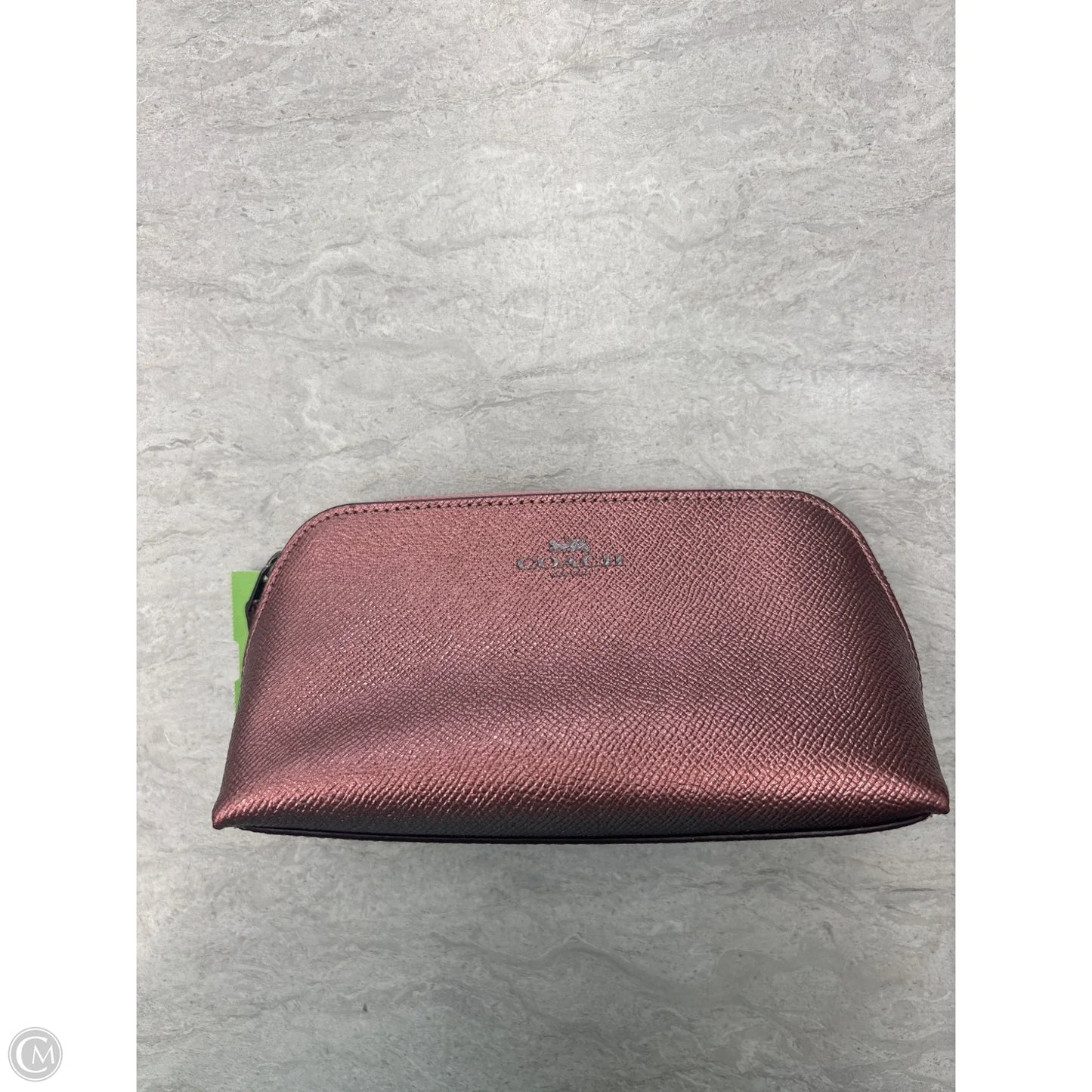 Makeup Bag Designer By Coach, Size: Small