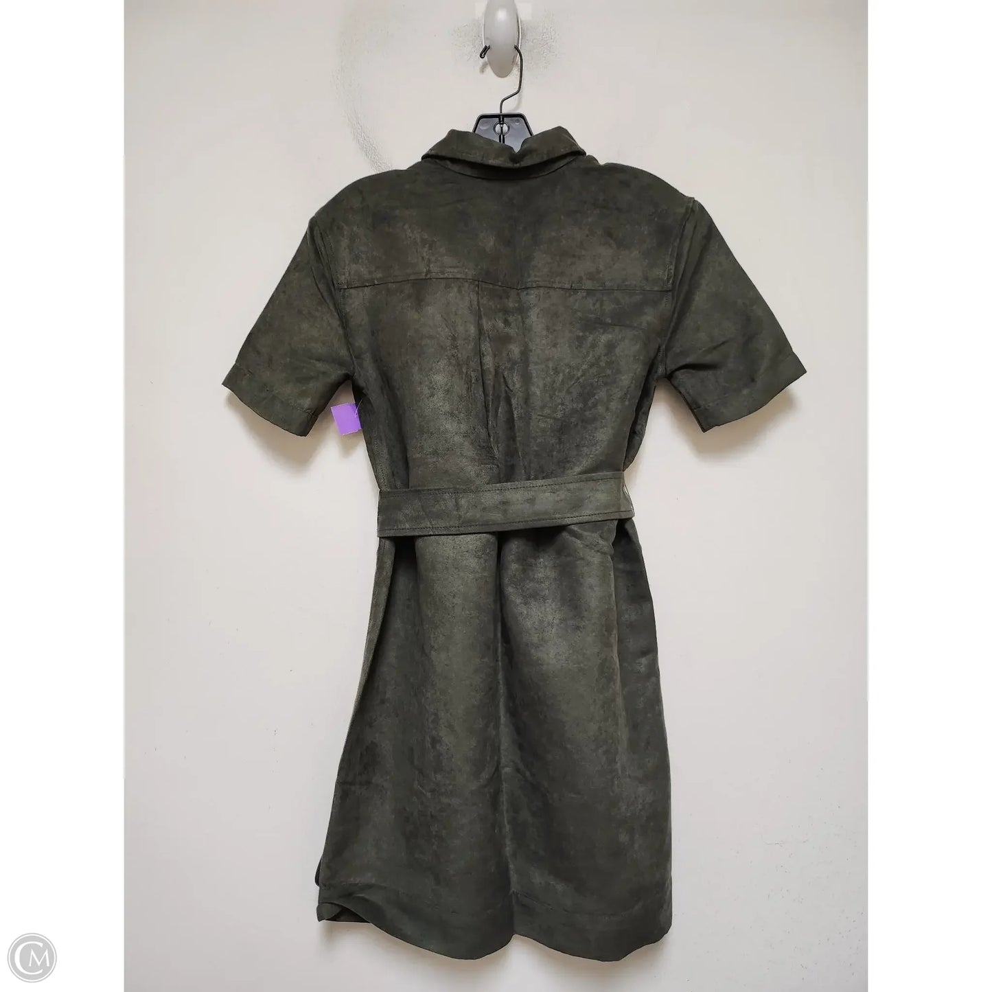 Dress Casual Short By Banana Republic In Green, Size: Xs
