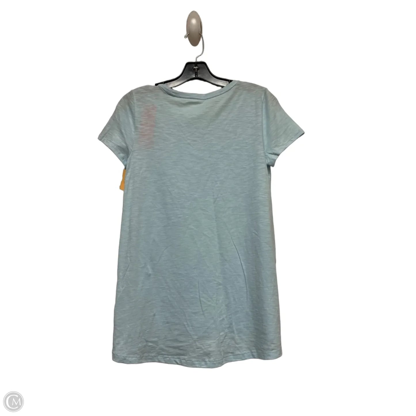 Top Short Sleeve Designer By Lilly Pulitzer In Blue, Size: Xs