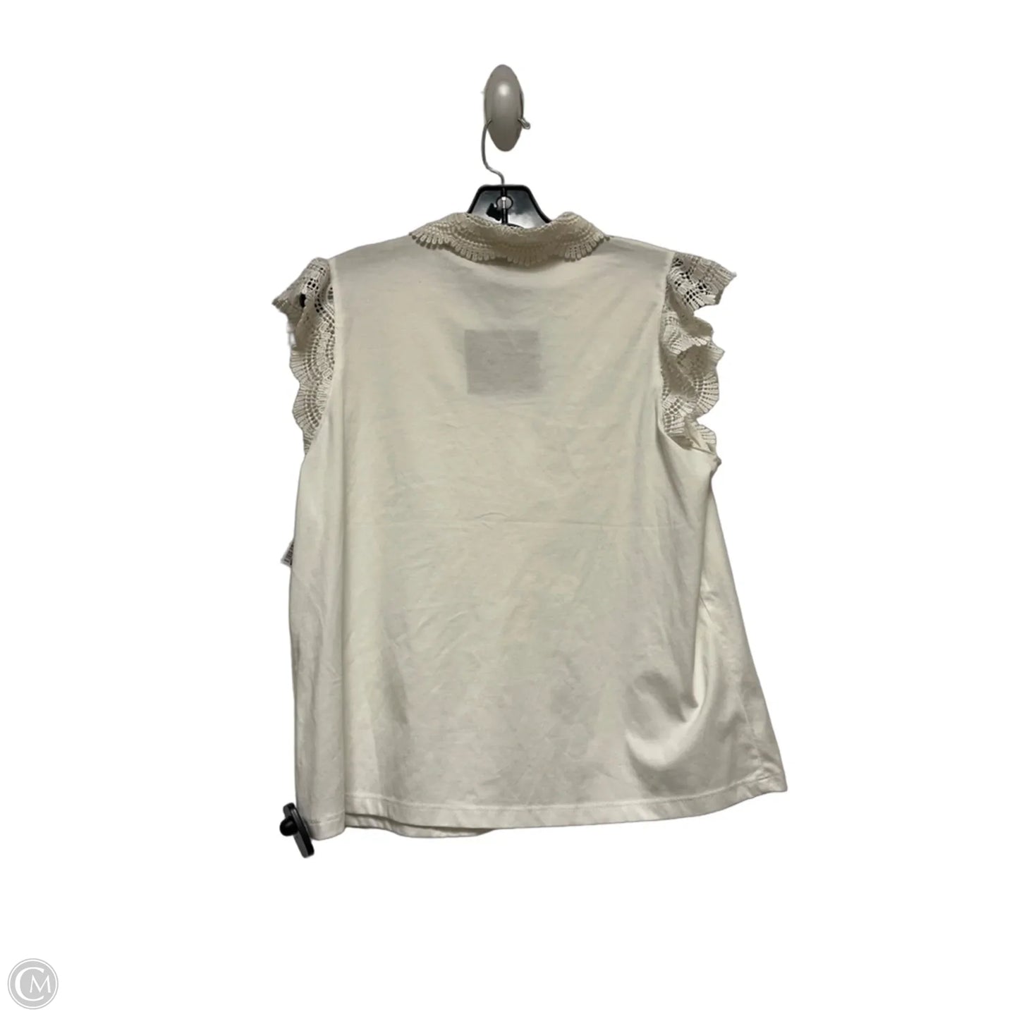 Top Sleeveless By Marc New York In Cream, Size: M