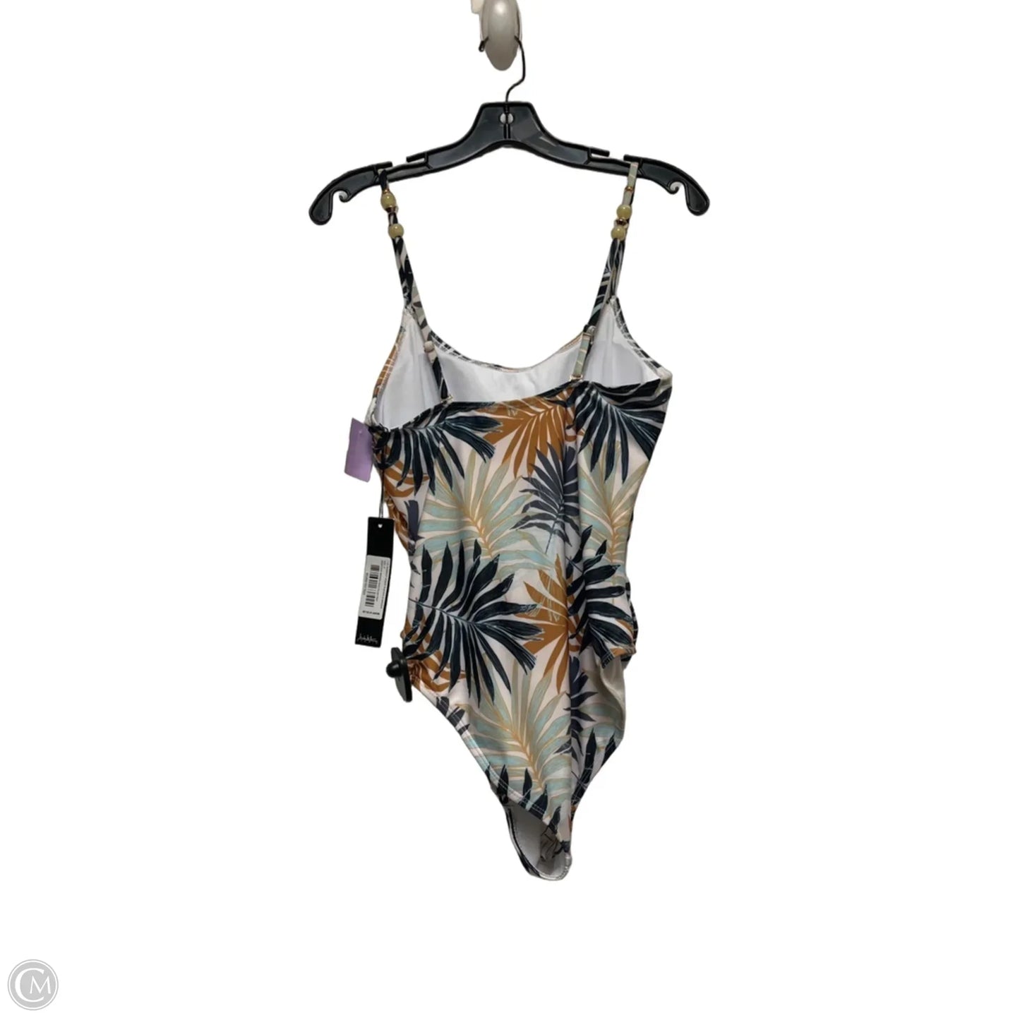 Swimsuit By Nicole Miller In Tropical Print, Size: S