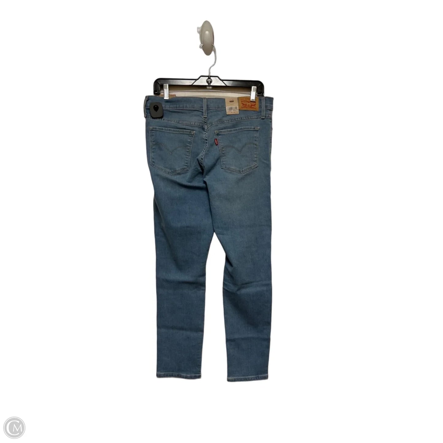 Jeans Skinny By Levis In Blue Denim, Size: 30
