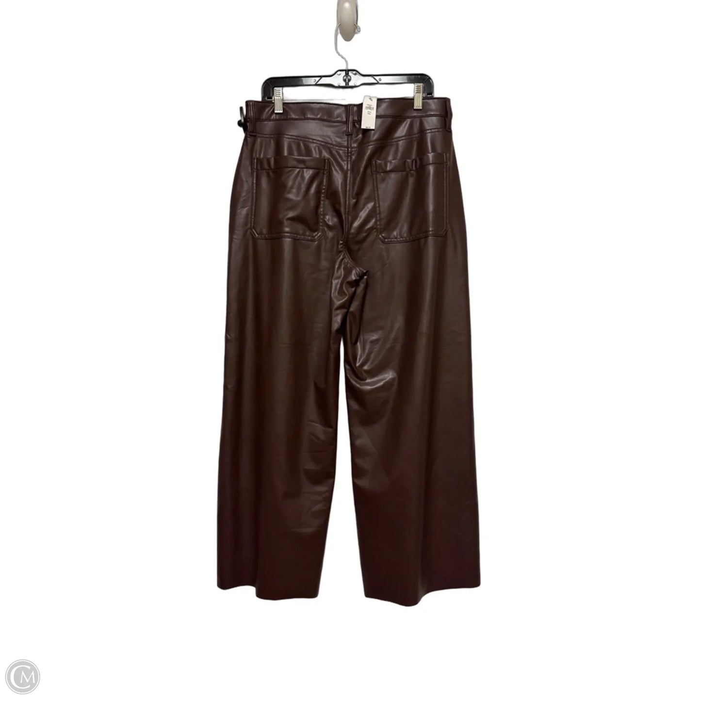 Pants Wide Leg By Banana Republic In Brown, Size: 12