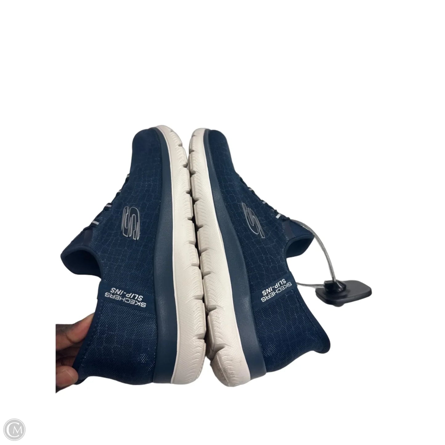 Shoes Athletic By Skechers In Navy, Size: 7.5
