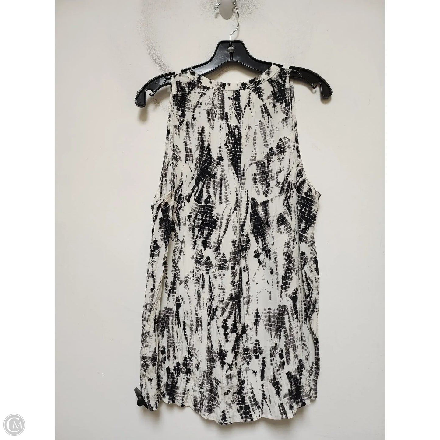 Top Sleeveless Basic By Joie In Black & White, Size: M