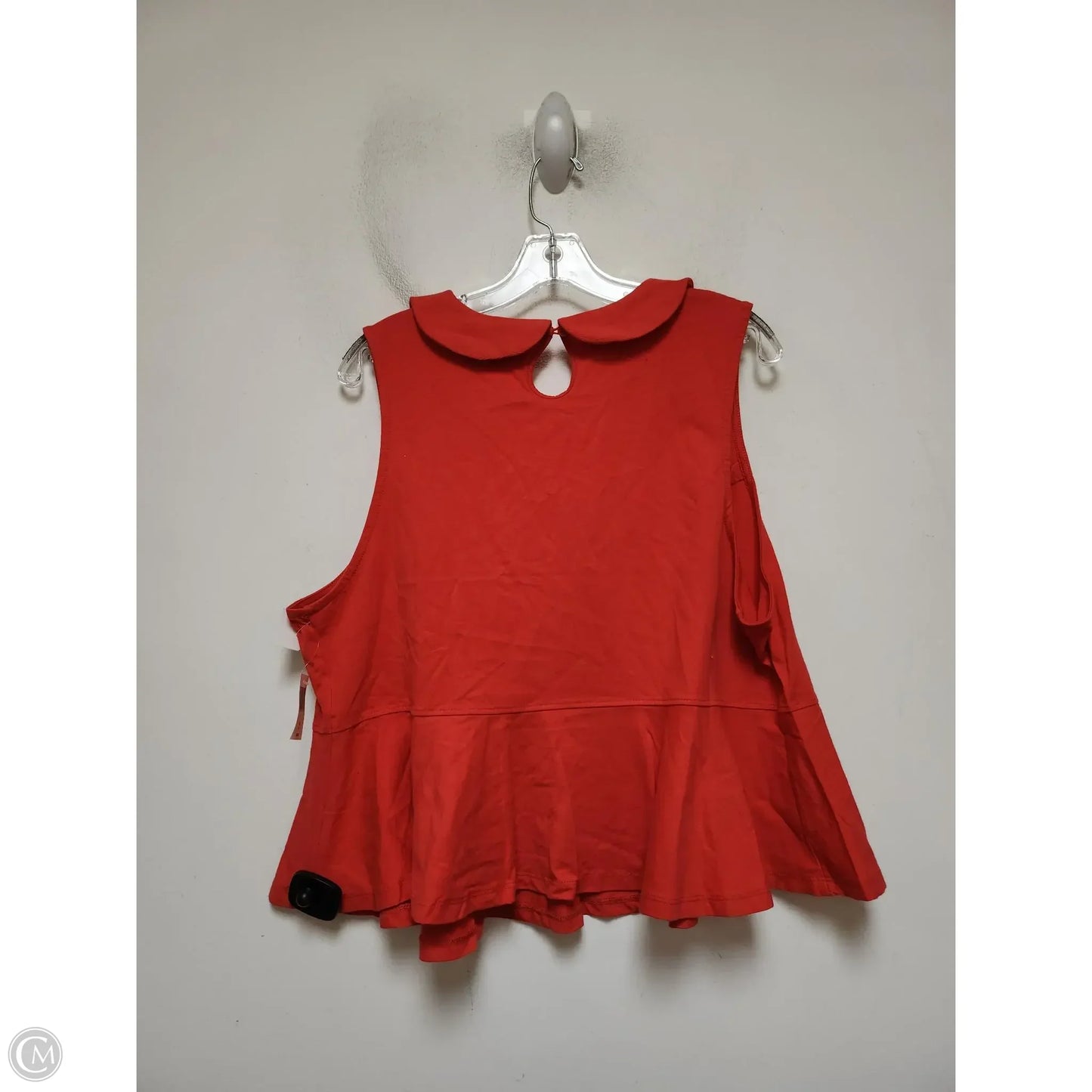 Top Sleeveless By Disney Store In Red, Size: 1x