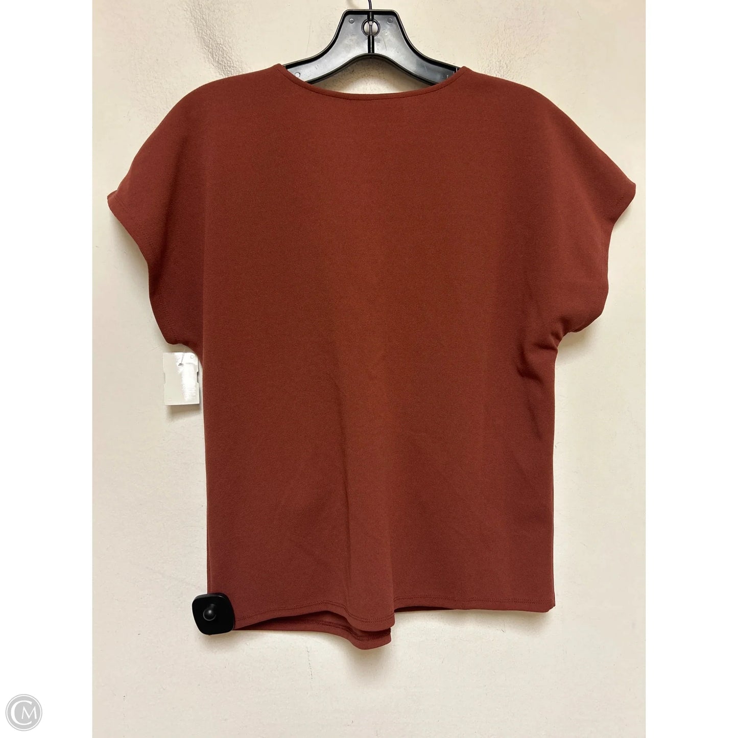Top Short Sleeve By Melloday In Maroon, Size: S