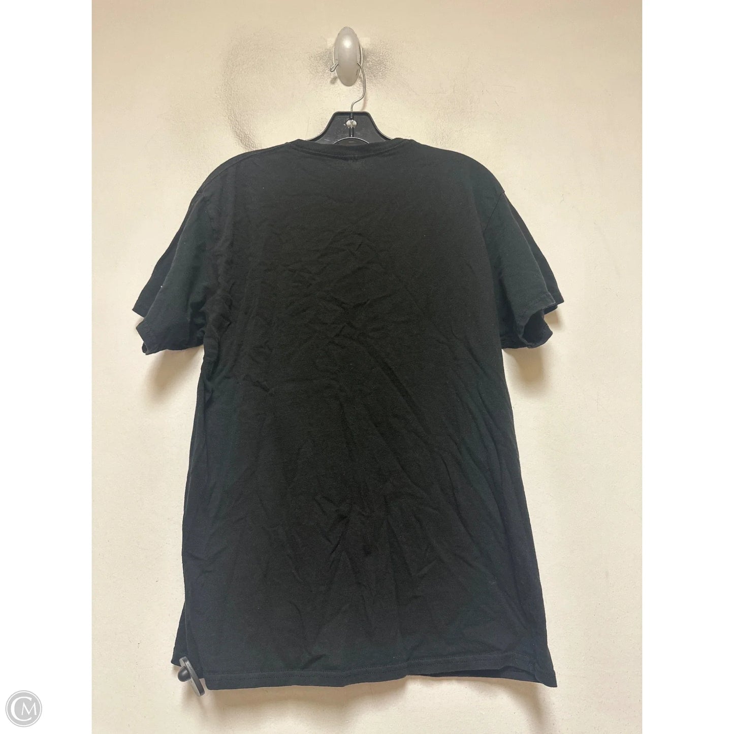 Top Short Sleeve Basic By Disney Store In Black, Size: L