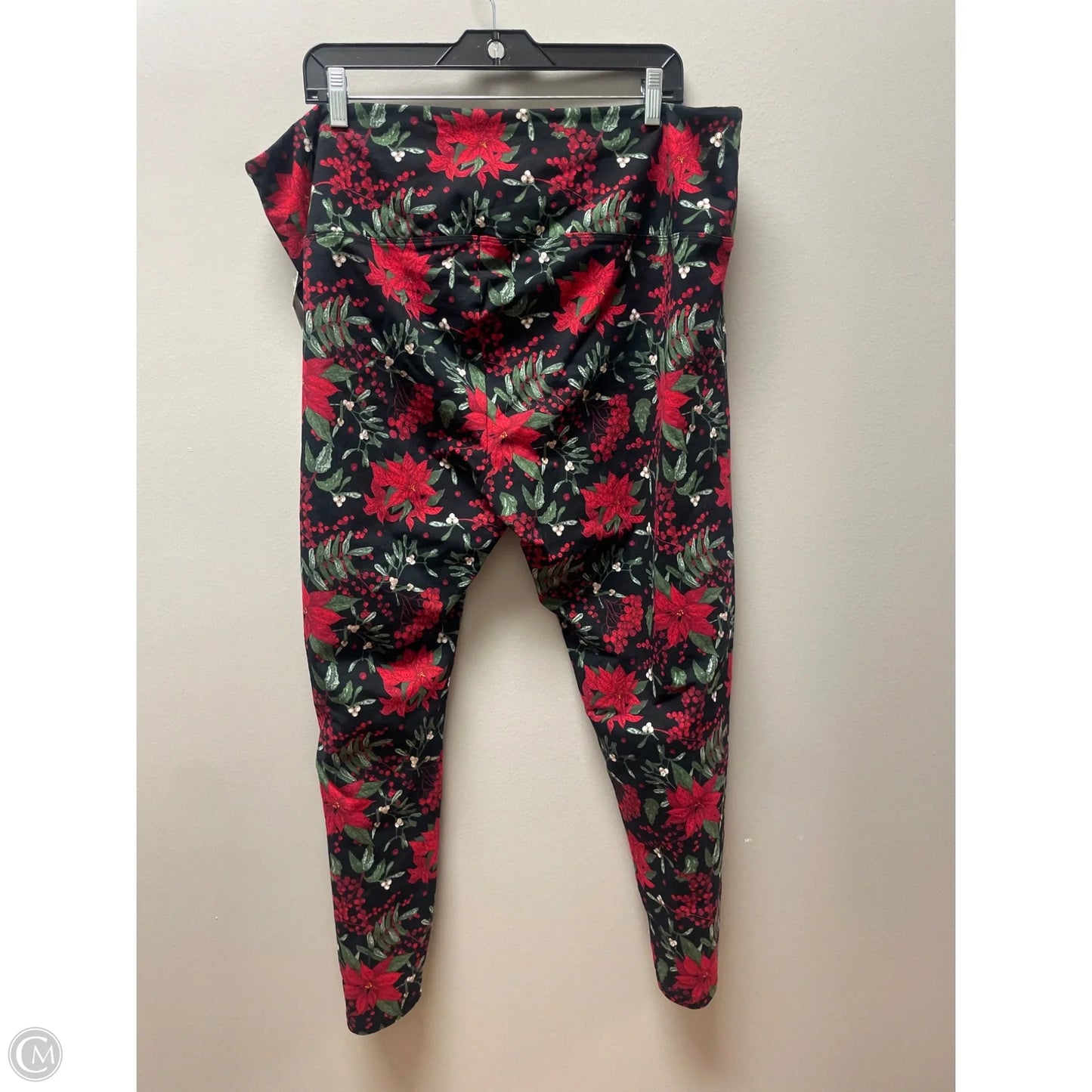 Pants Leggings By Clothes Mentor In Floral Print, Size: 3x
