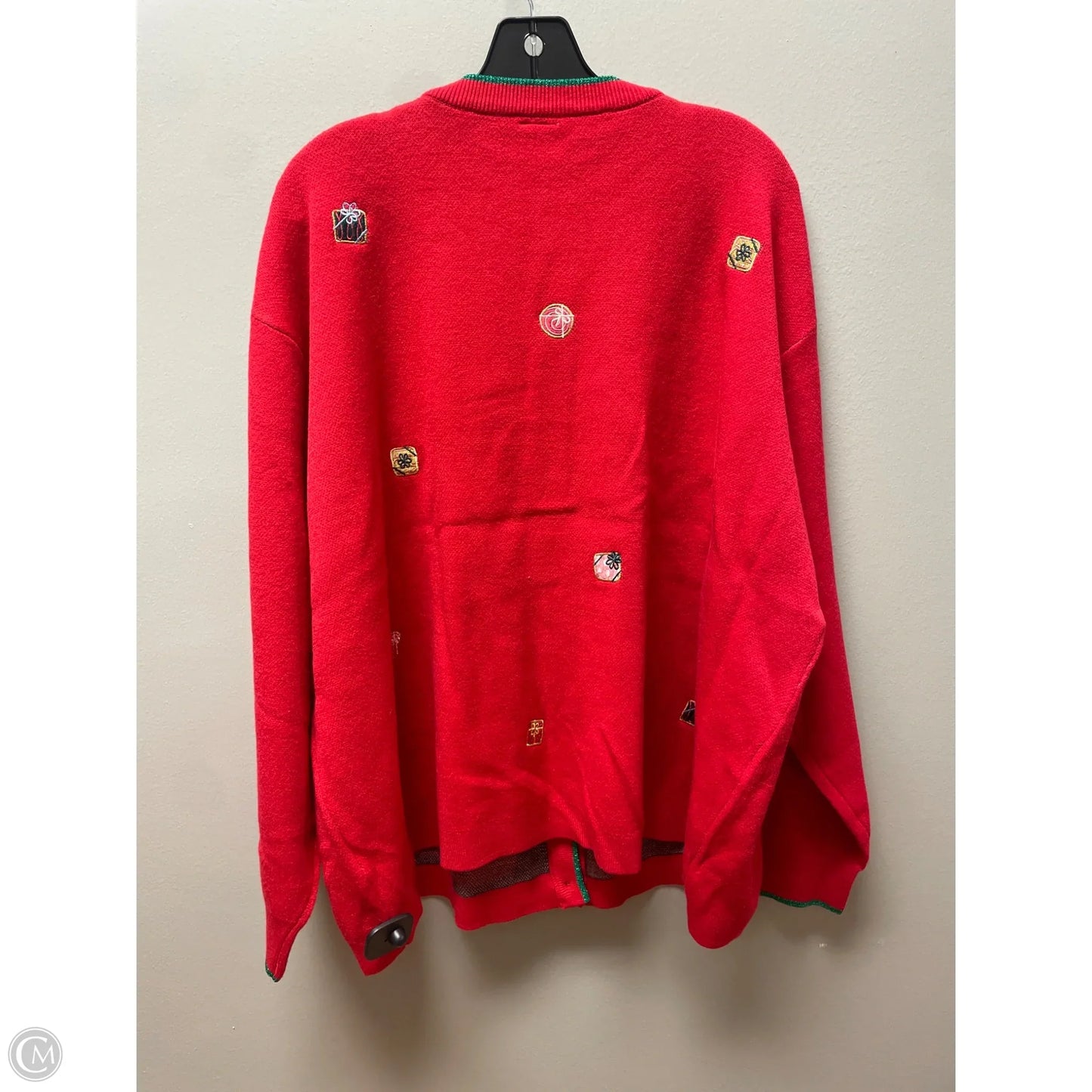 Cardigan By Disney Store In Green & Red, Size: 3x