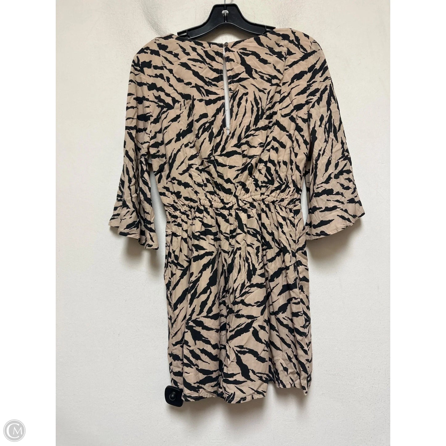 Romper By Abercrombie And Fitch In Black & Tan, Size: S
