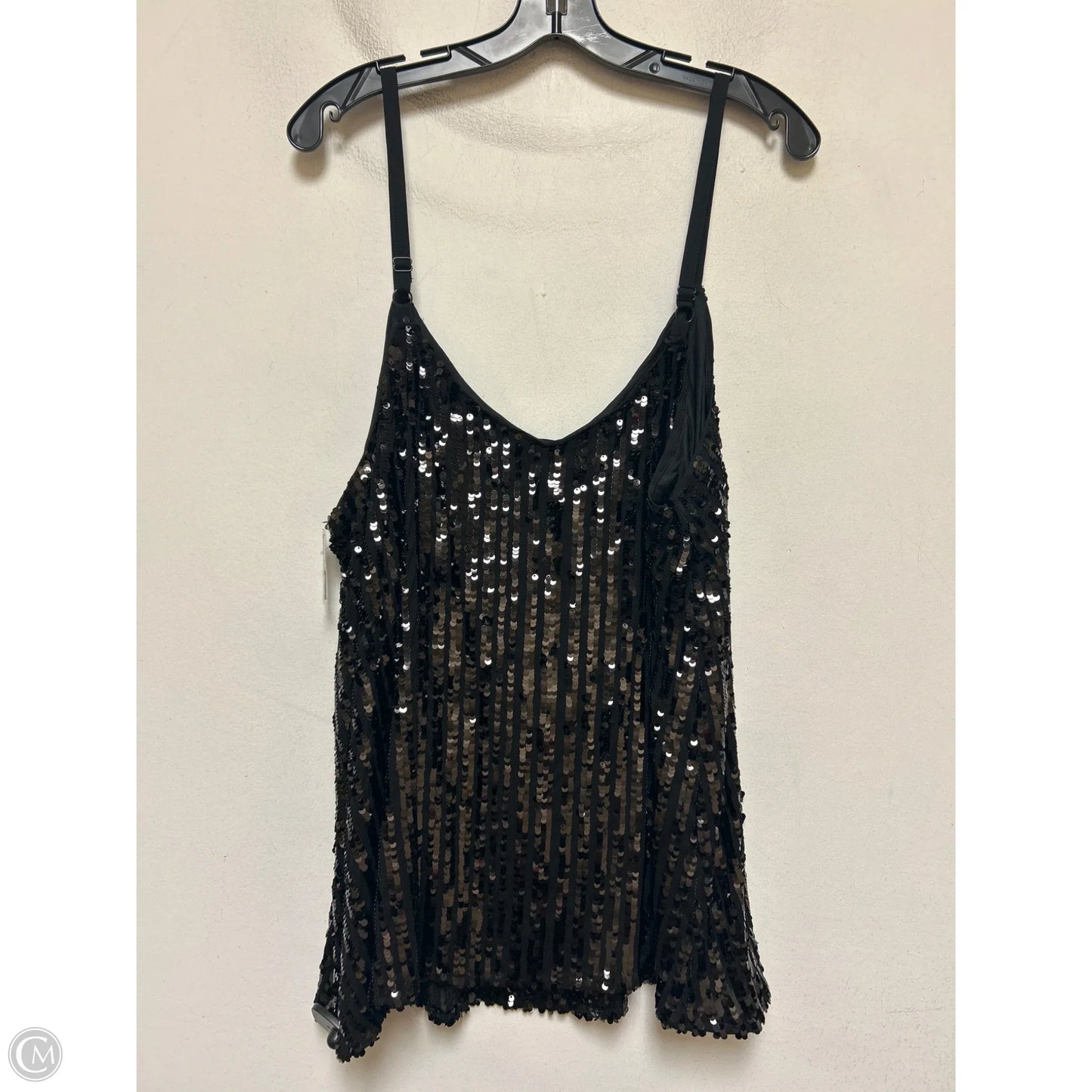 Top Sleeveless By Torrid In Black, Size: 2x