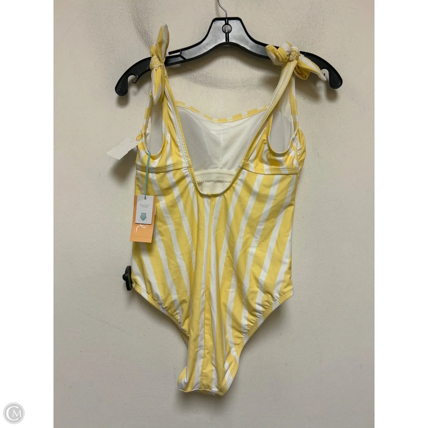 Swimsuit By Kona Sol In Striped Pattern, Size: M