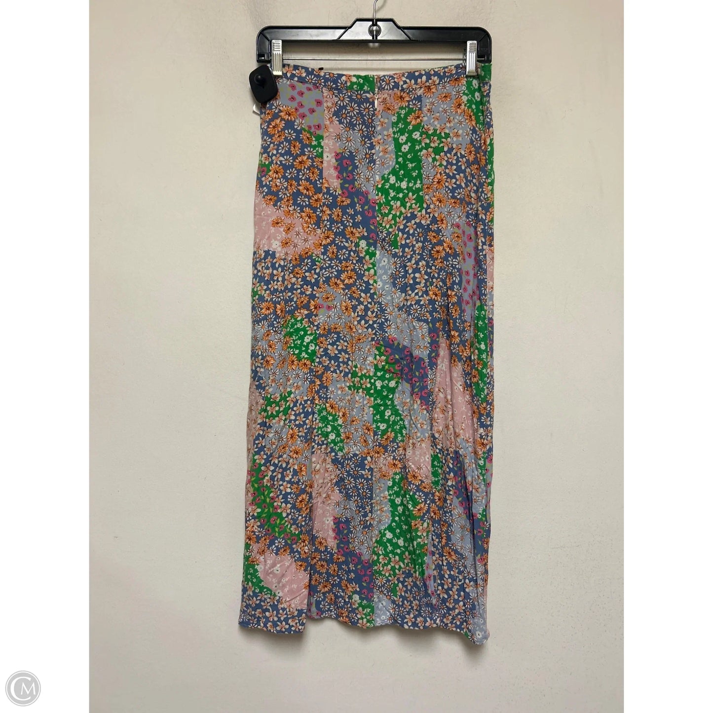 Skirt Maxi By Top Shop In Floral Print, Size: 8