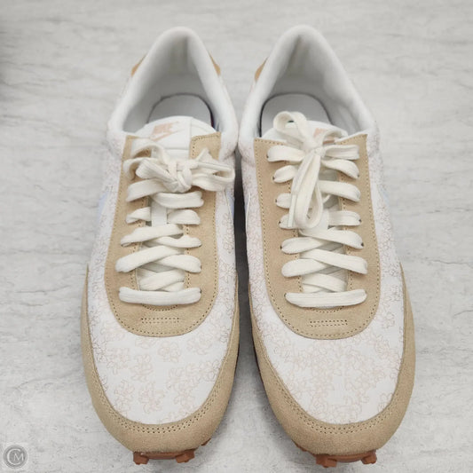 Shoes Sneakers By Nike In Cream & Tan, Size: 12