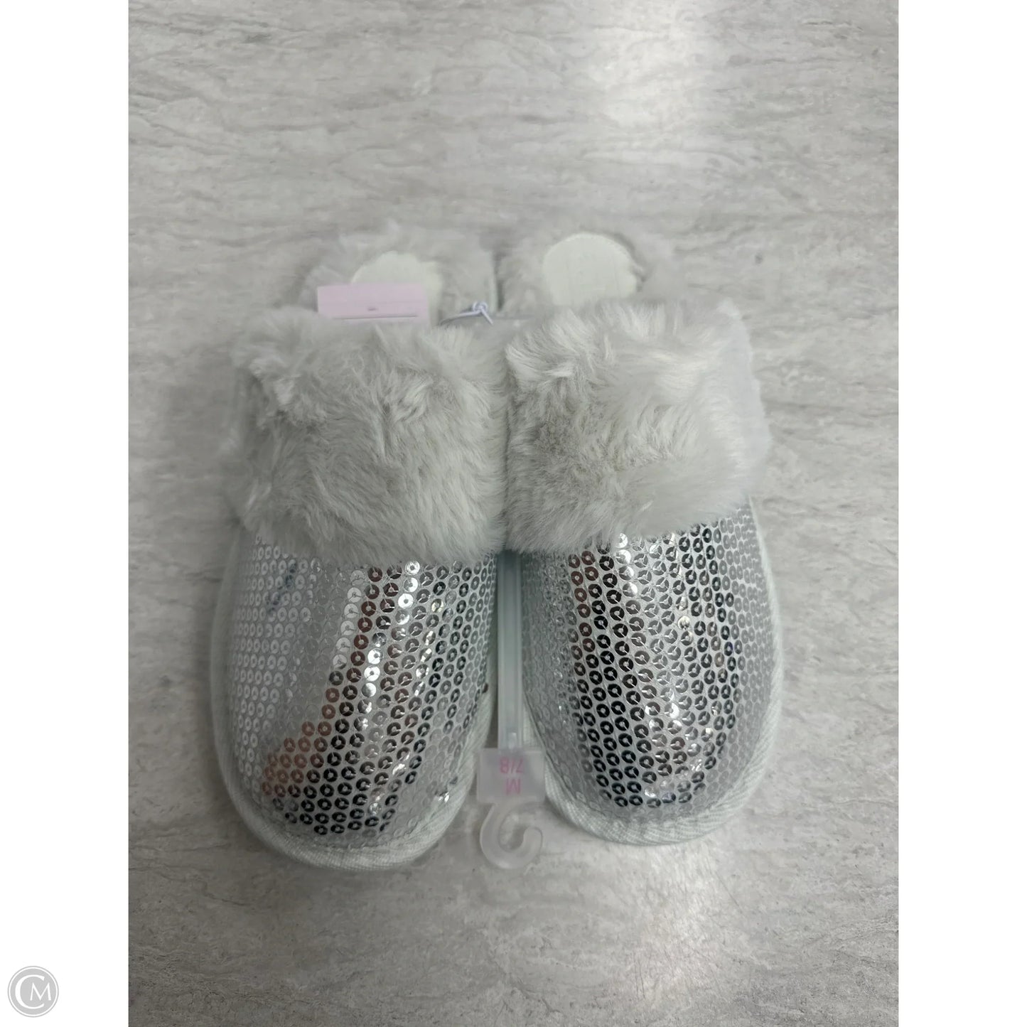 Slippers By Auden In Silver, Size: 7