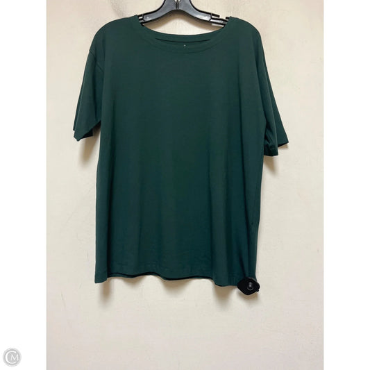 Top Short Sleeve Basic By J. Jill In Green, Size: S