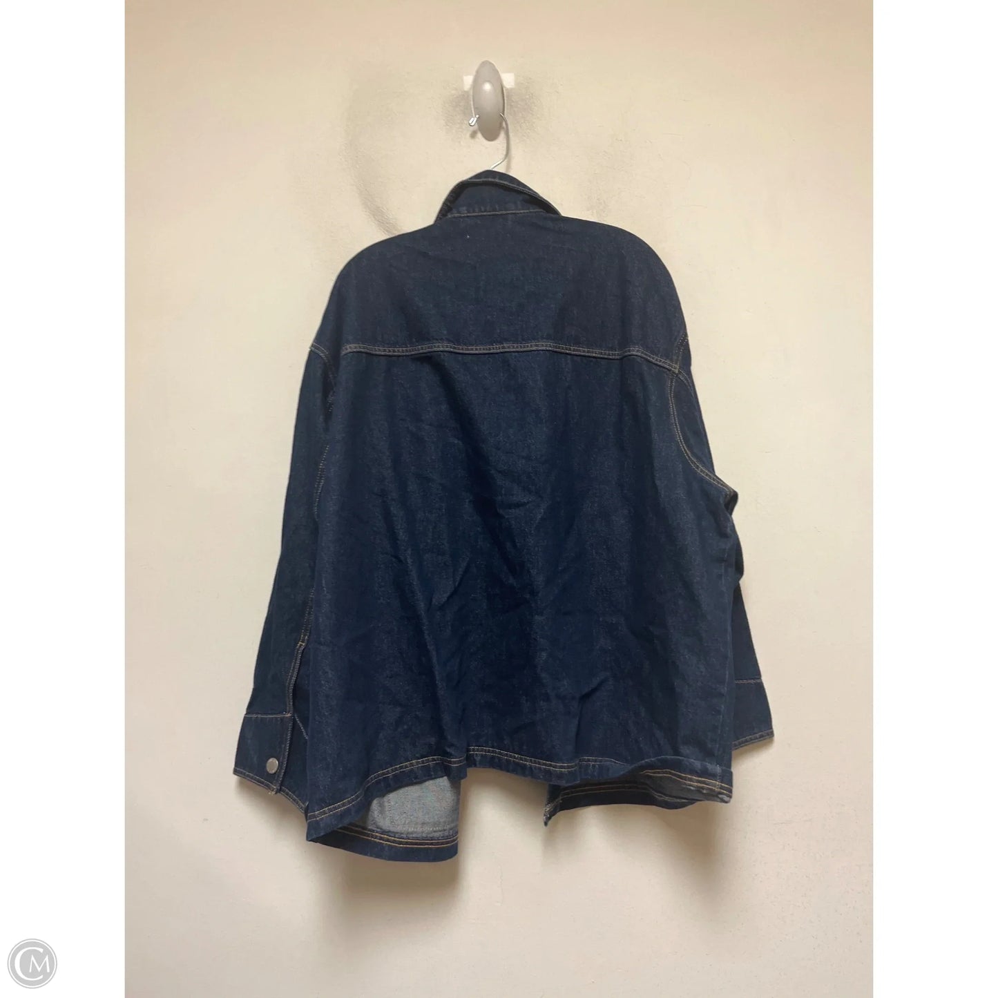 Jacket Denim By Universal Thread In Blue Denim, Size: Xxl