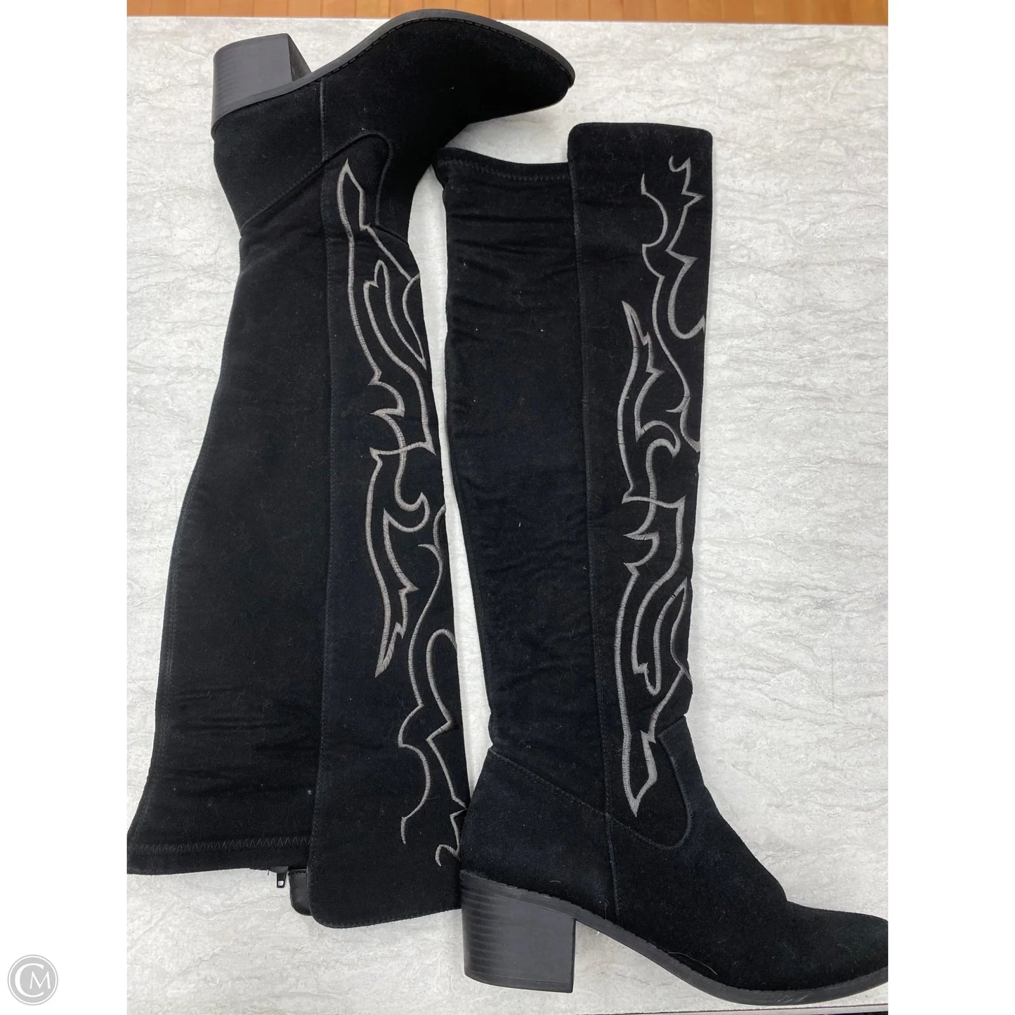 Boots Western By Olivia Miller In Black, Size: 8.5