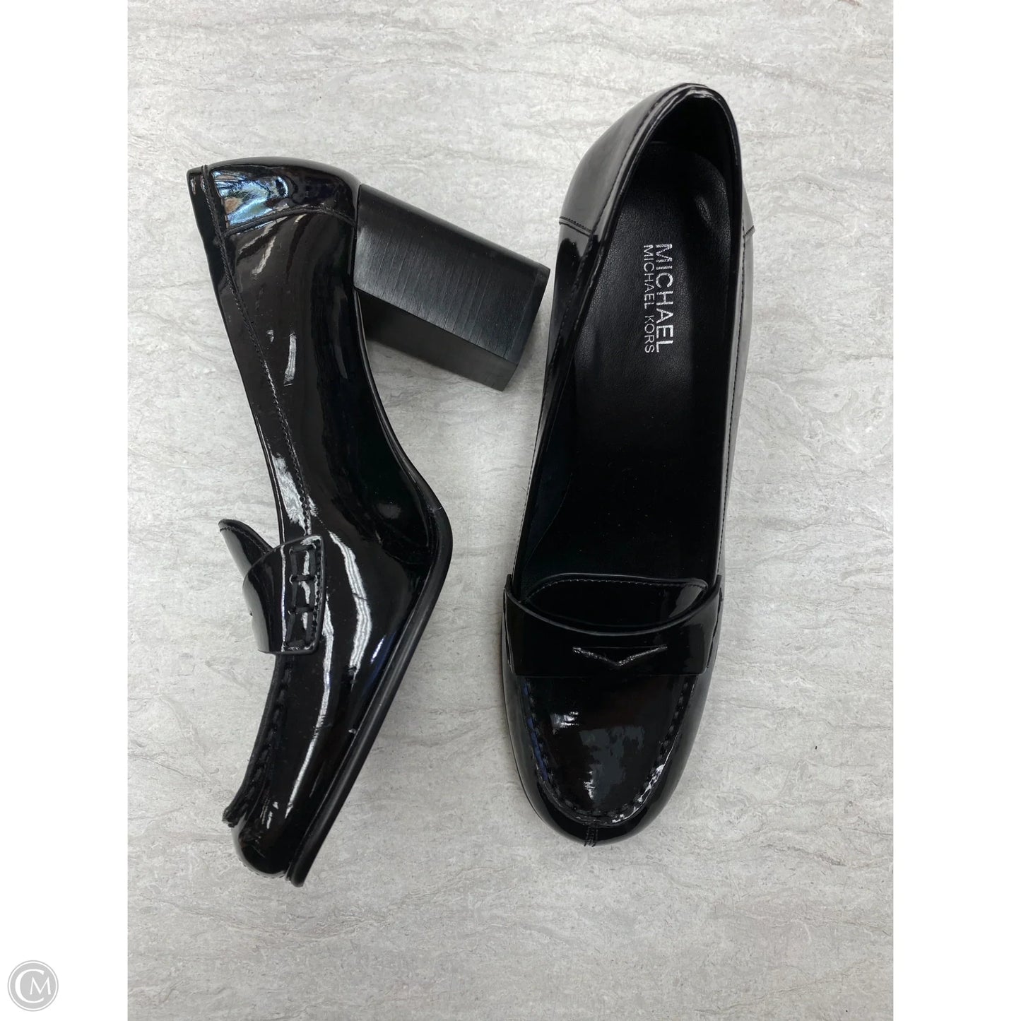 Shoes Heels Block By Michael By Michael Kors In Black, Size: 8