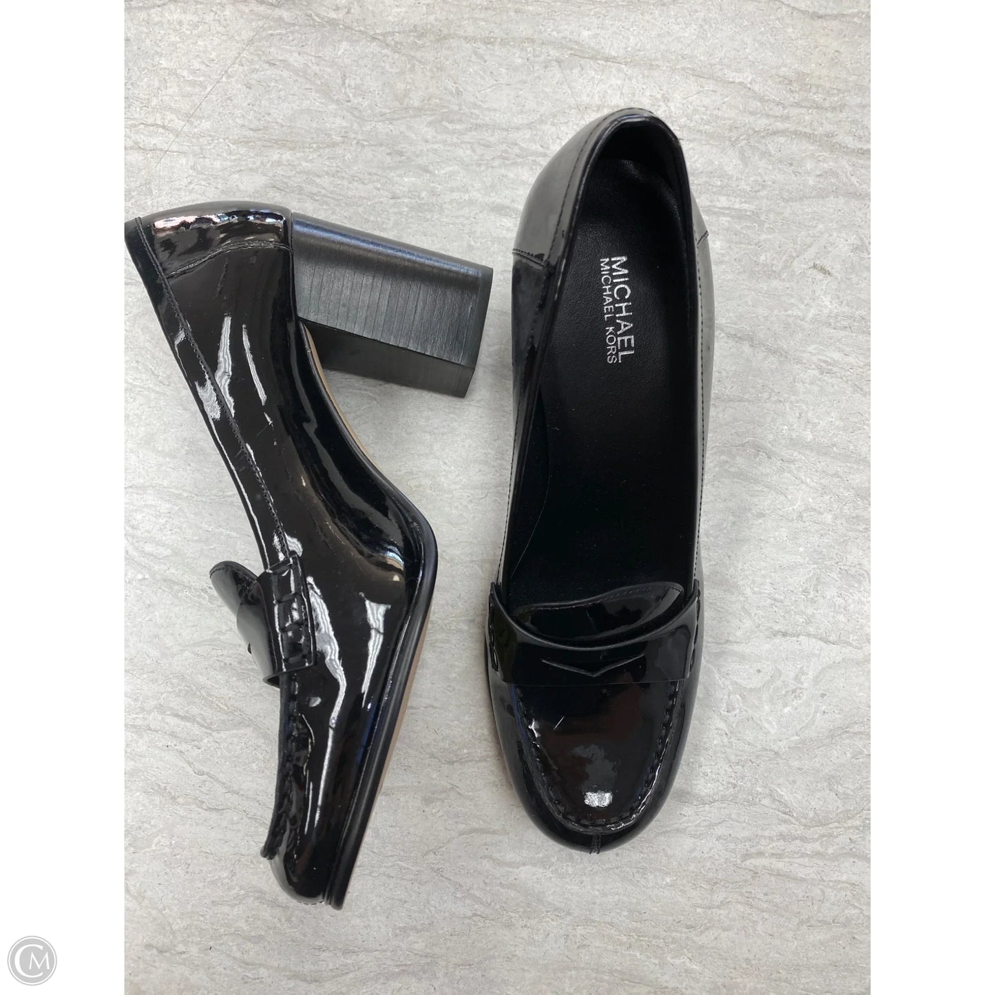 Shoes Heels Block By Michael By Michael Kors In Black, Size: 8.5