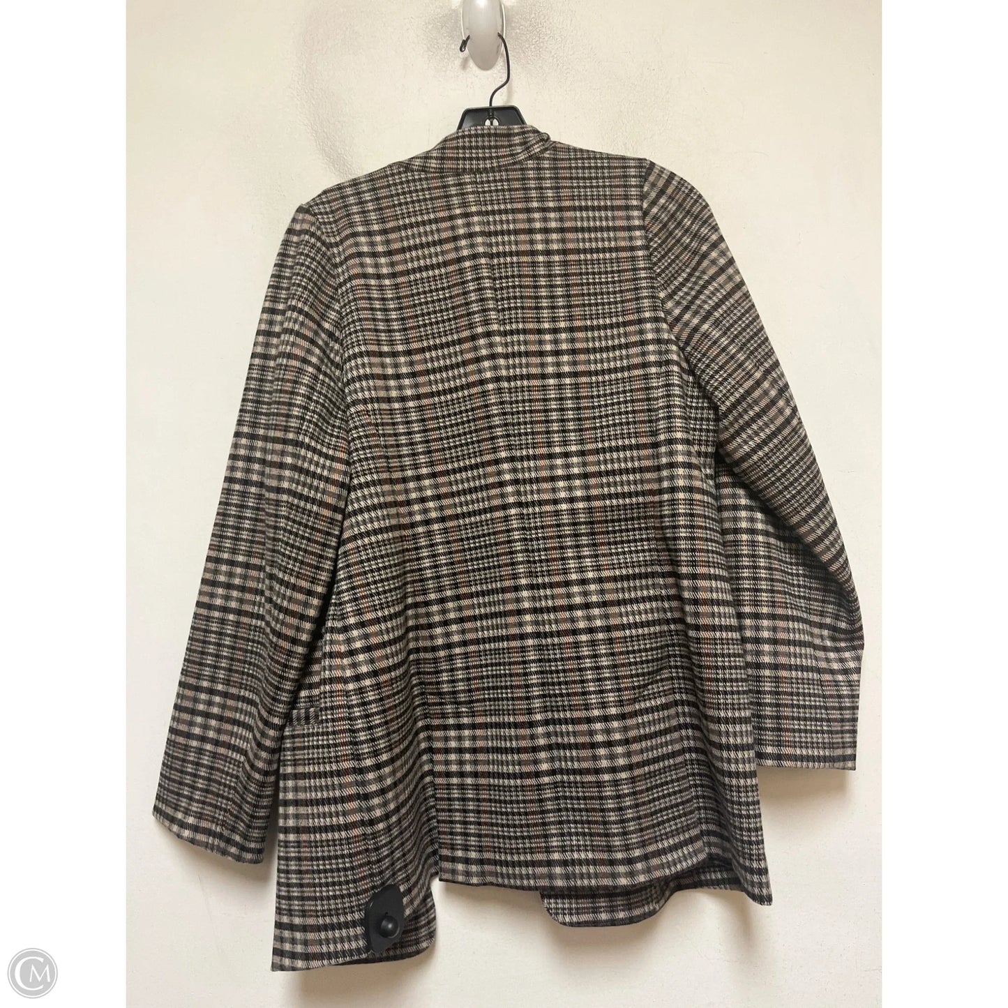 Blazer By Soft Surroundings In Plaid Pattern, Size: Xs