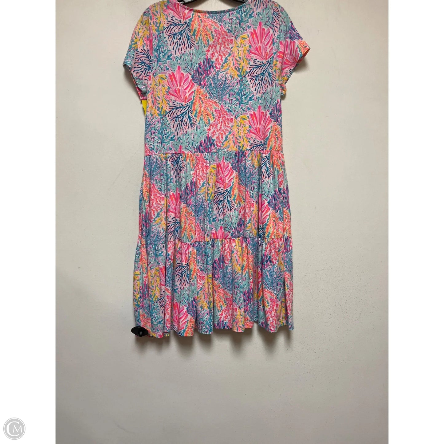 Dress Designer By Lilly Pulitzer In Coral, Size: L