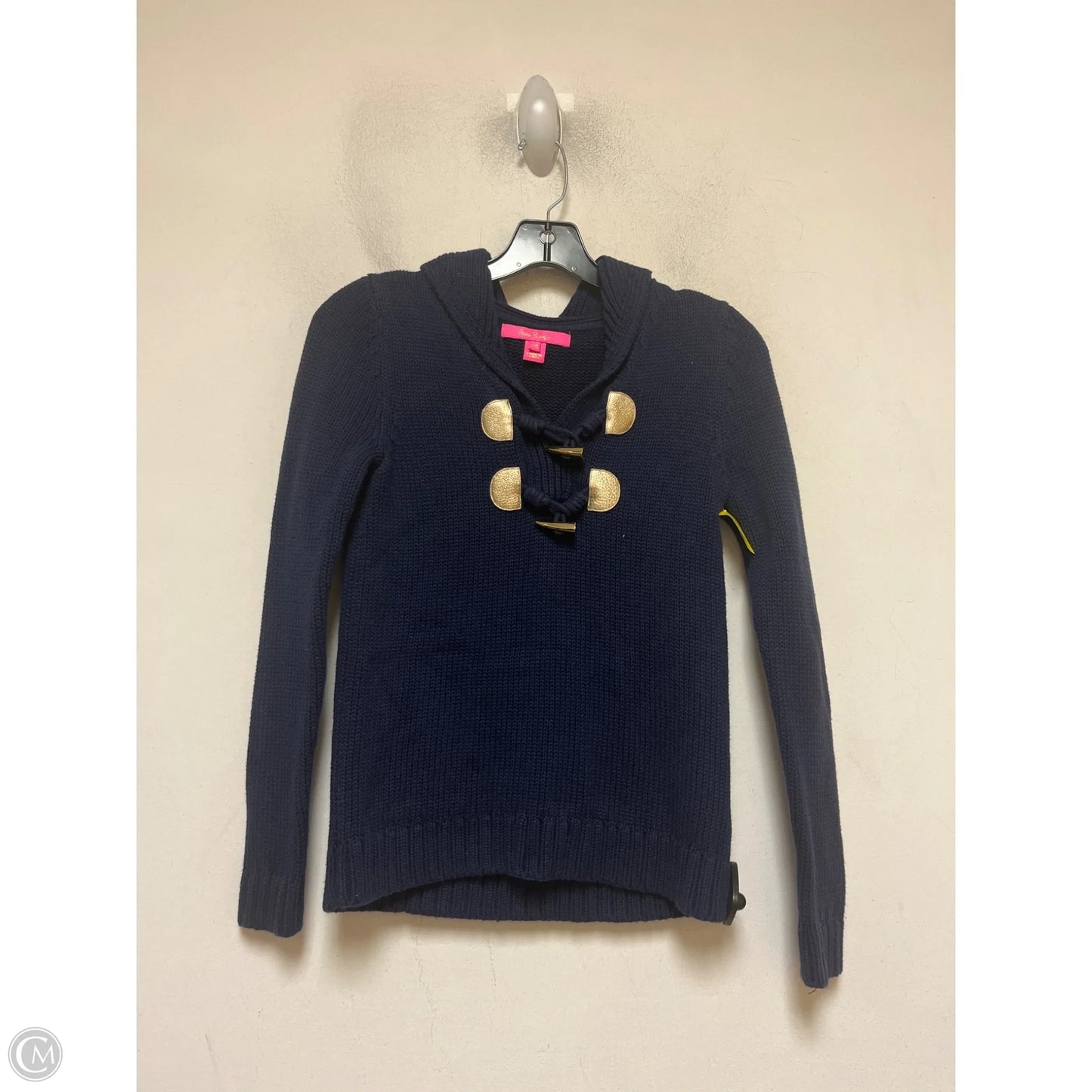 Sweater Designer By Lilly Pulitzer In Navy, Size: Xxs