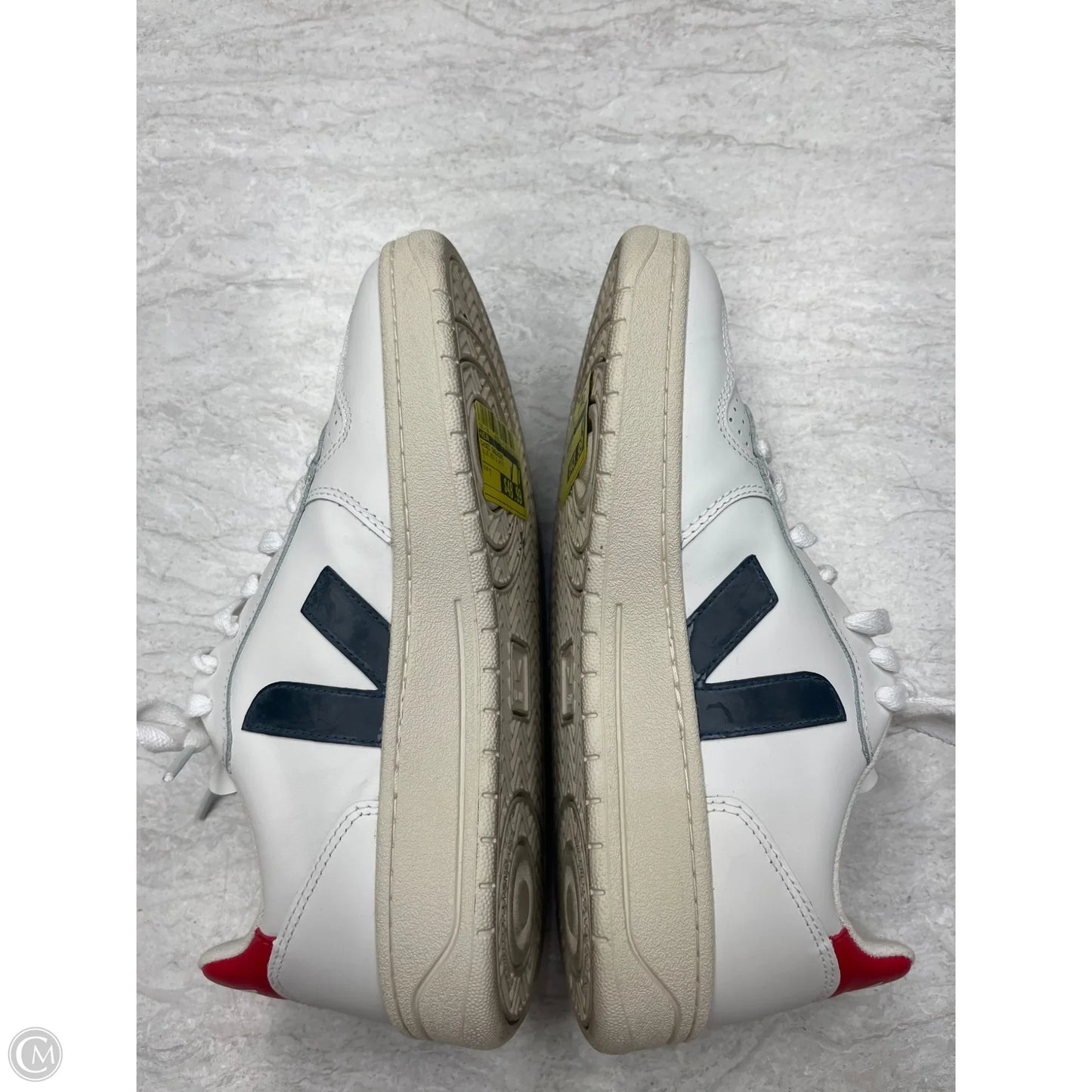 Shoes Sneakers By Veja In Blue Red & White, Size: 7