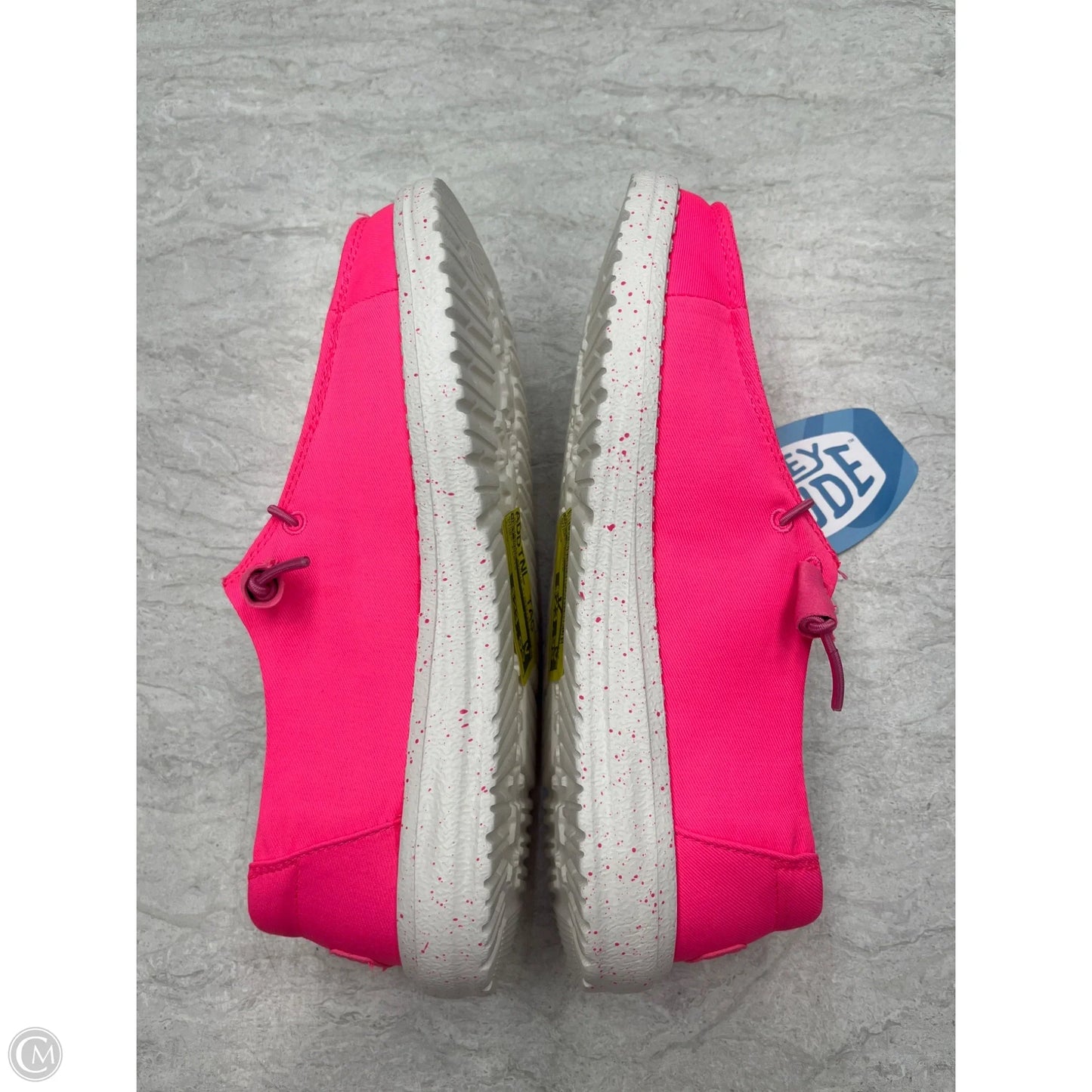 Shoes Flats By Hey Dude In Pink, Size: 7