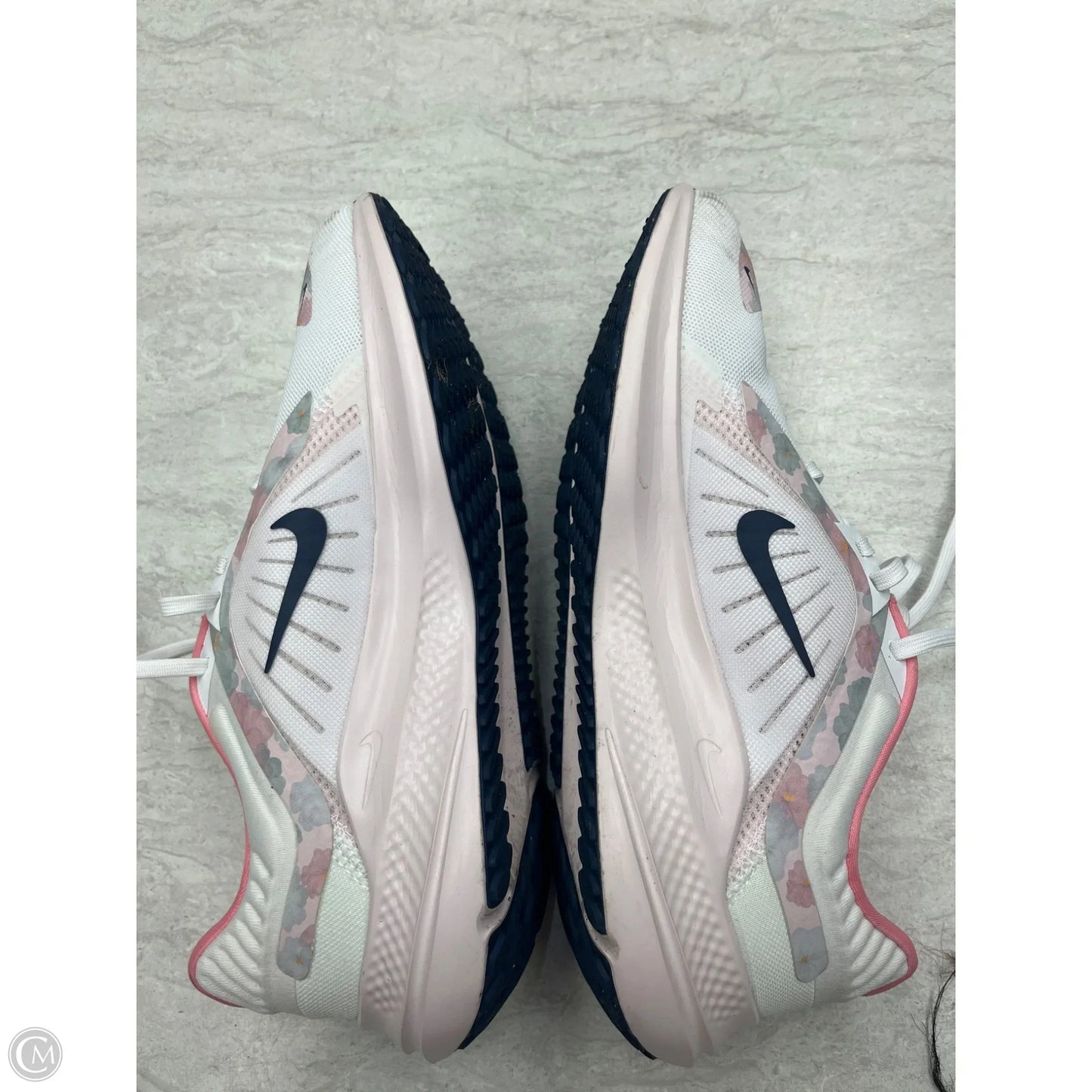 Shoes Athletic By Nike In Floral Print, Size: 11
