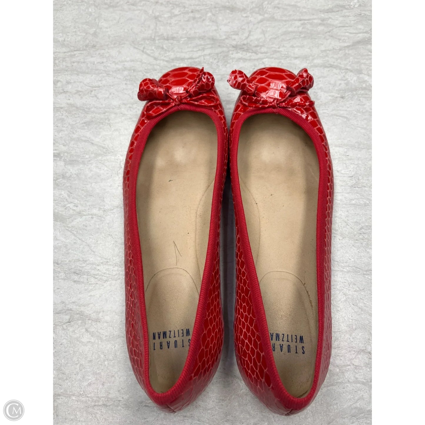 Shoes Designer By Stuart Weitzman In Red, Size: 11.5