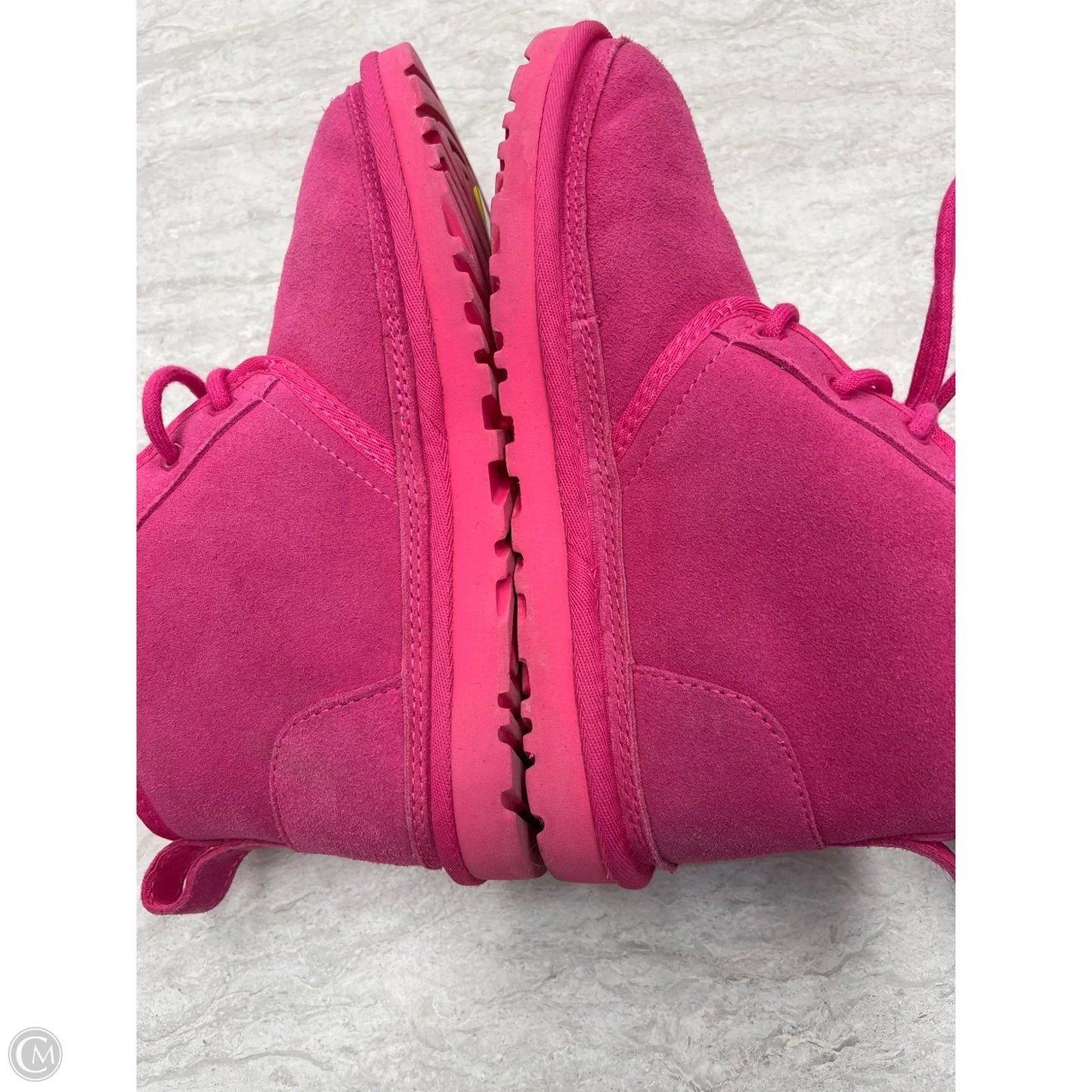Boots Designer By Ugg In Pink, Size: 7