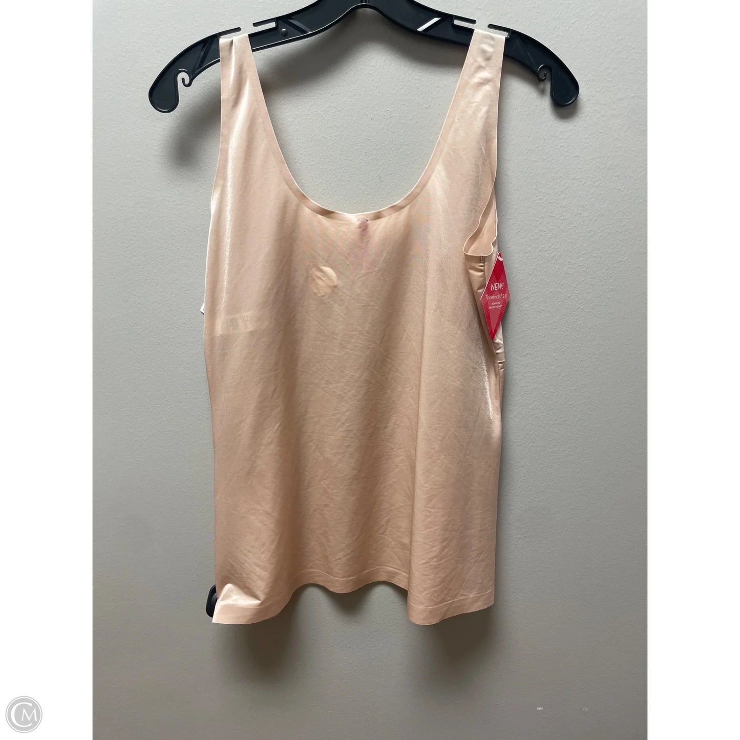Athletic Tank Top By Spanx In Tan, Size: 2x