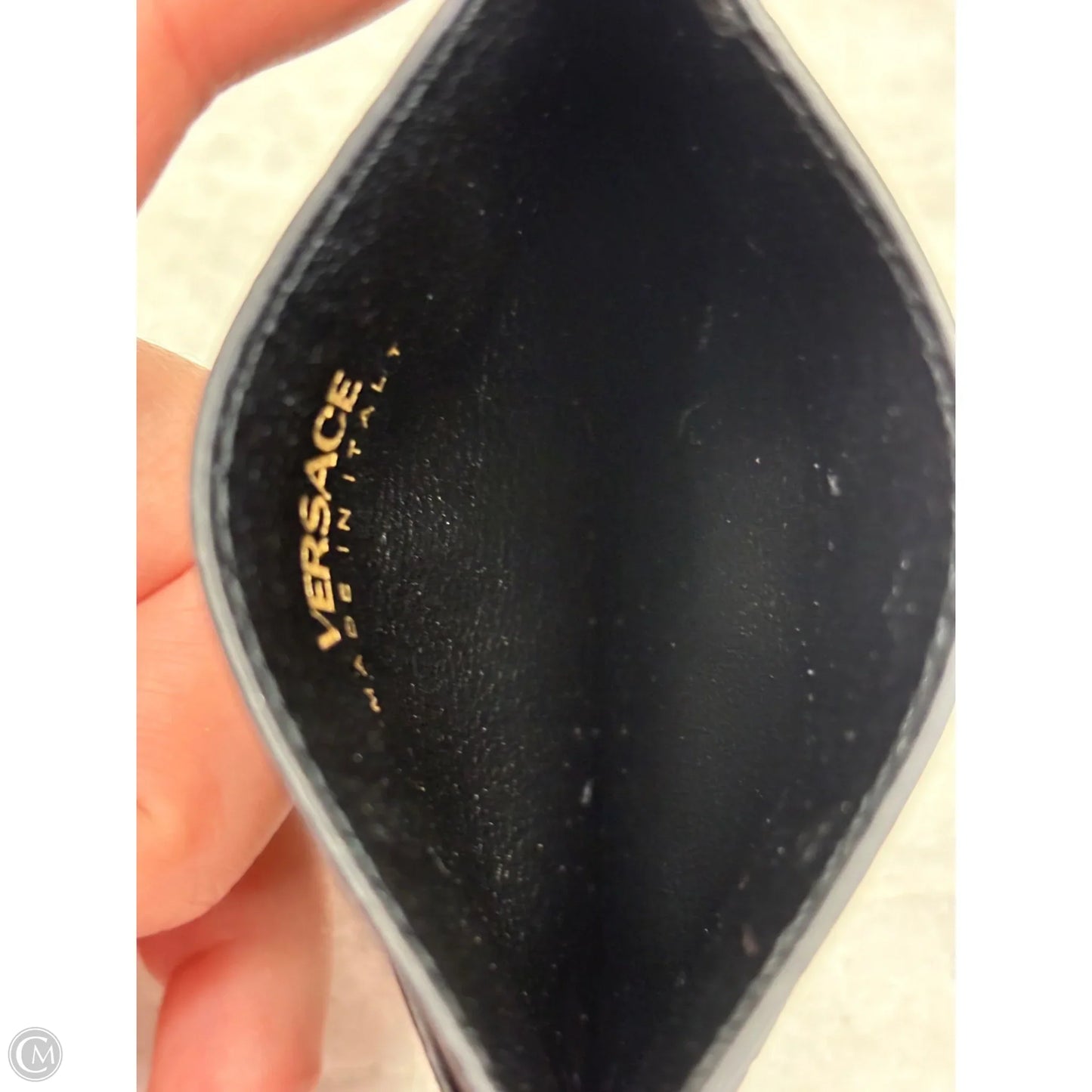 Wallet Luxury Designer By Versace, Size: Small