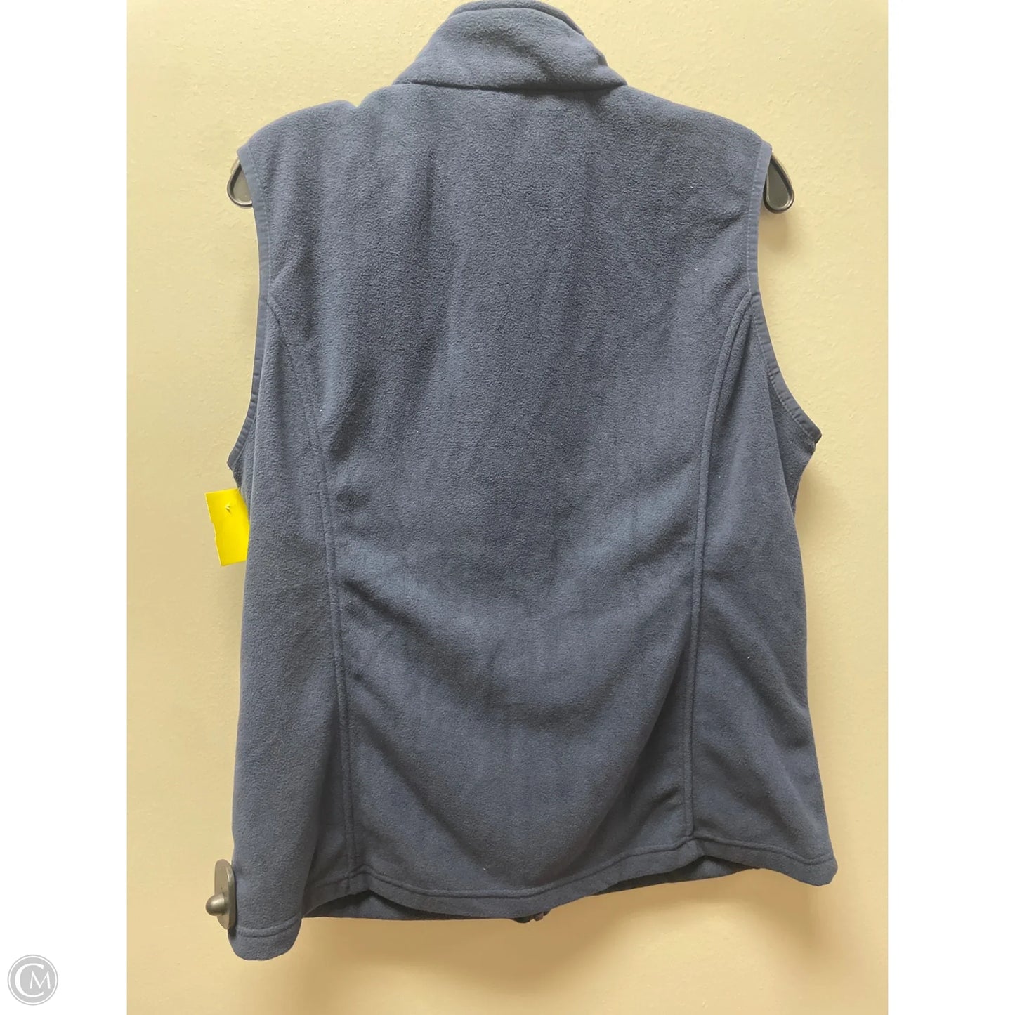 Vest Fleece By Clothes Mentor In Navy, Size: L