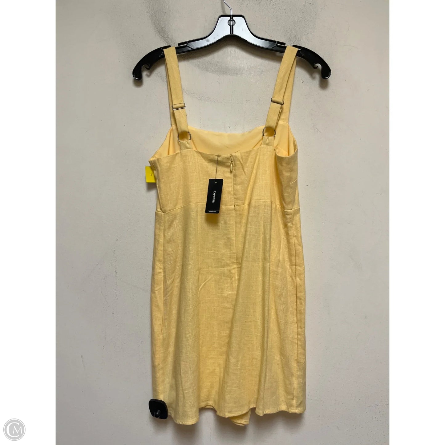 Romper By Express In Yellow, Size: Xs