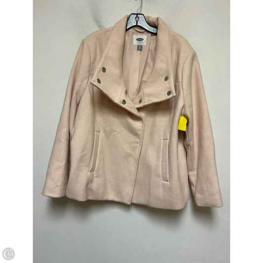 Coat Peacoat By Old Navy In Pink, Size: Xxl