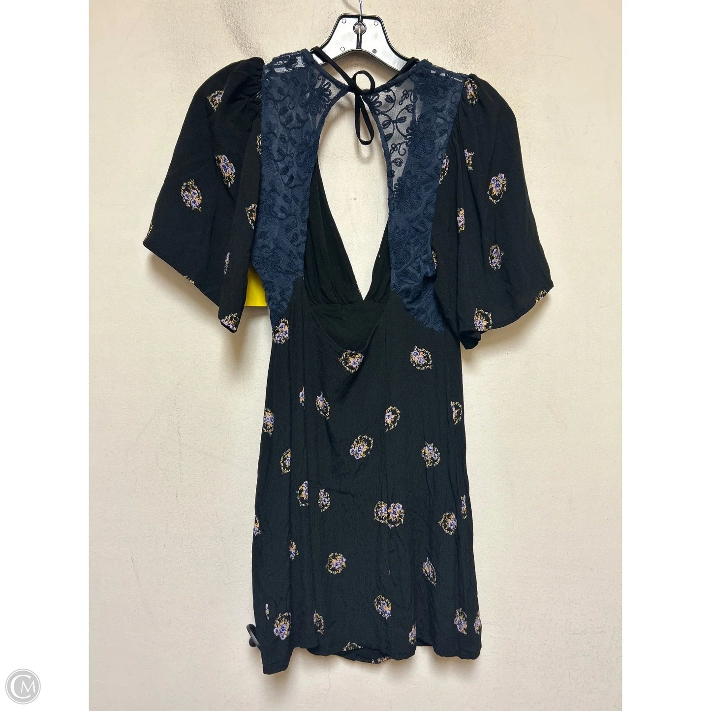 Dress Casual Short By Free People In Black & Blue, Size: Xs