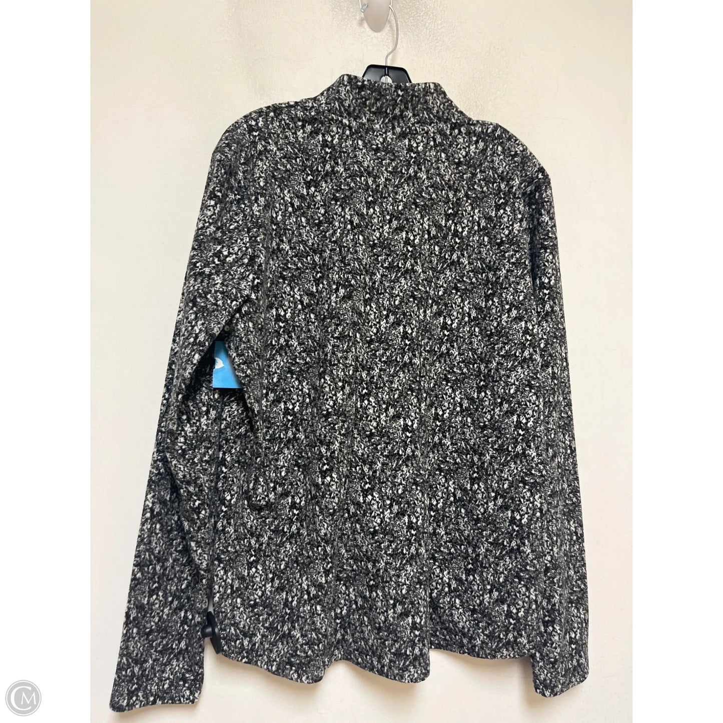 Athletic Jacket By Spyder In Black & White, Size: Xxl