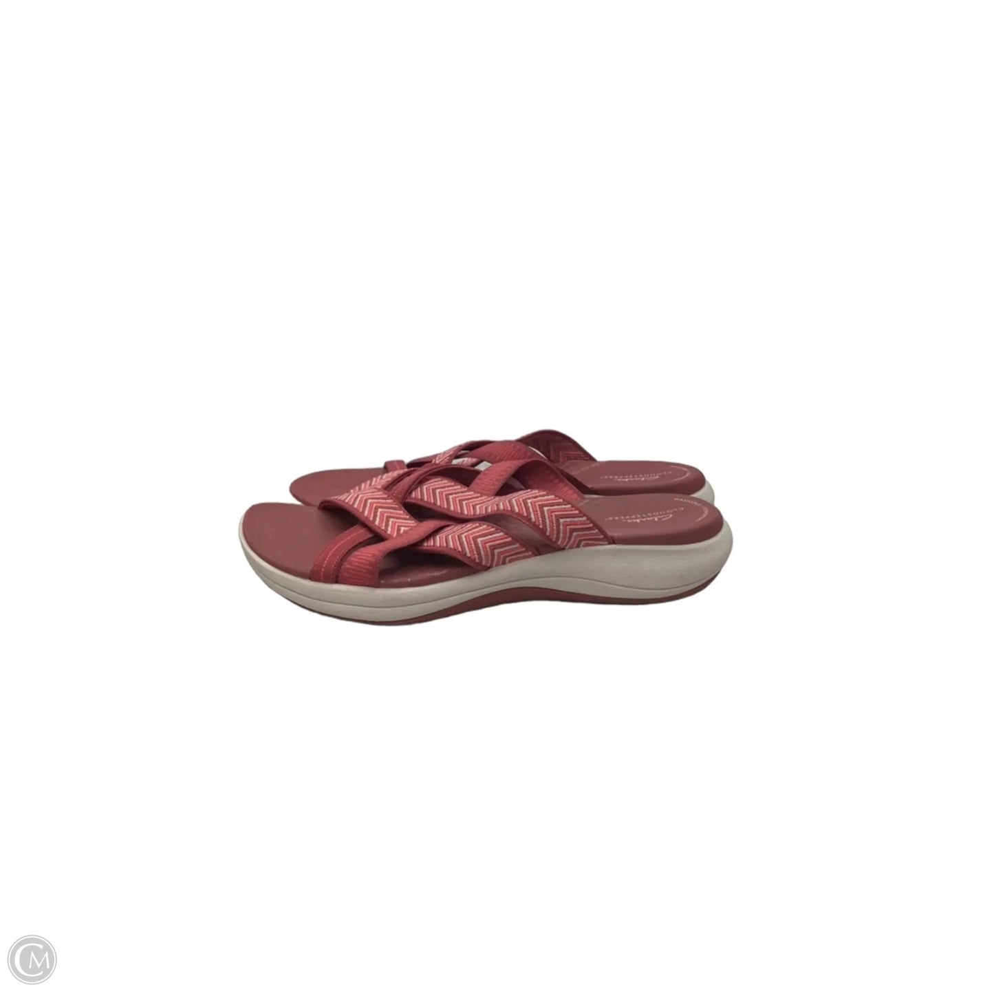 Sandals Flats By Clarks In Pink, Size: 8.5