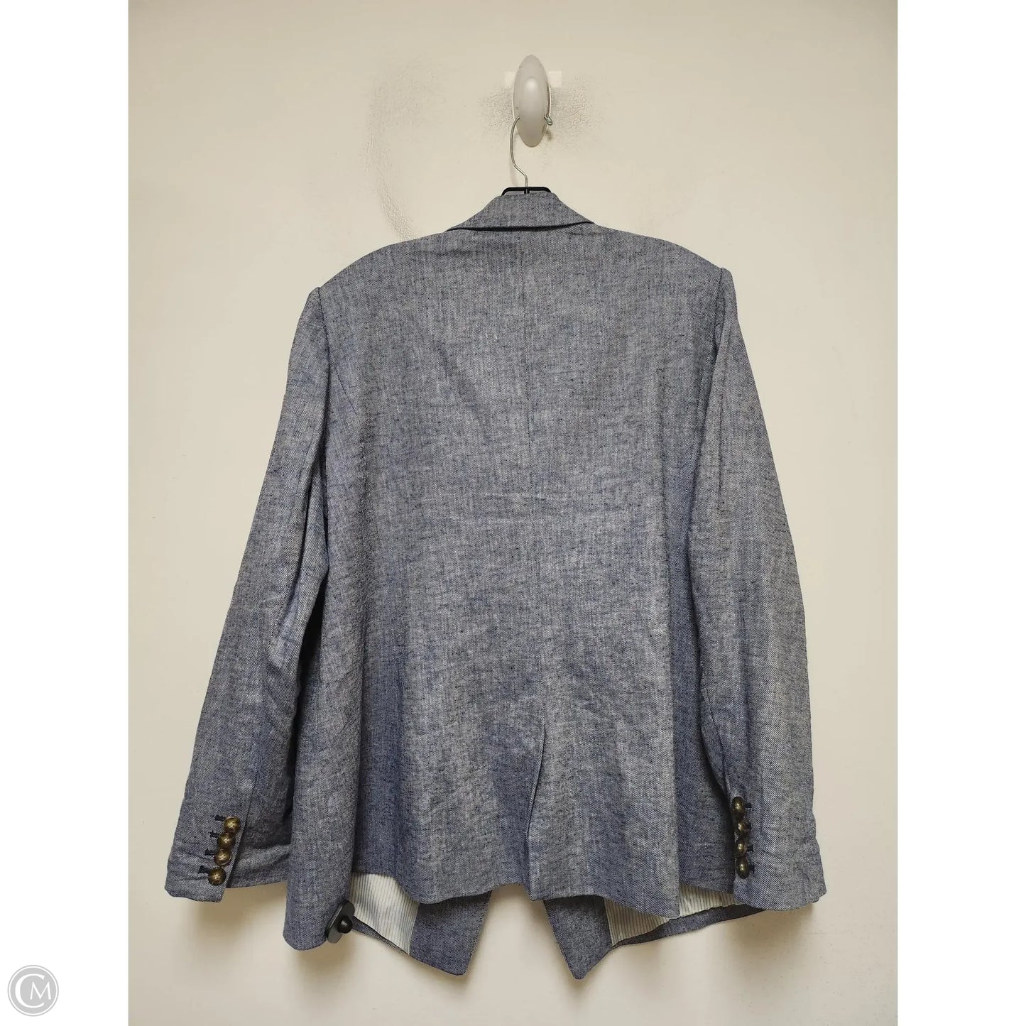 Blazer By Lane Bryant In Blue, Size: 3x