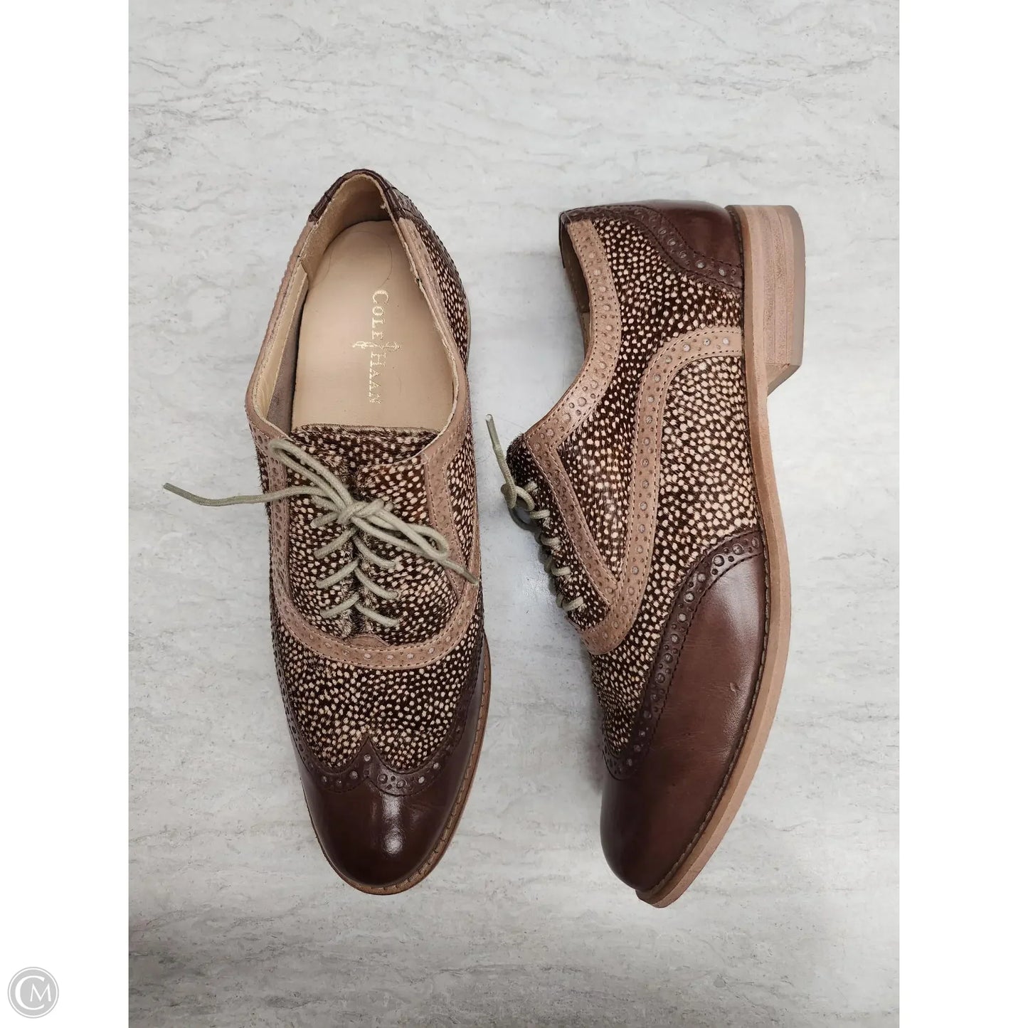 Shoes Flats By Cole-haan In Brown, Size: 9.5