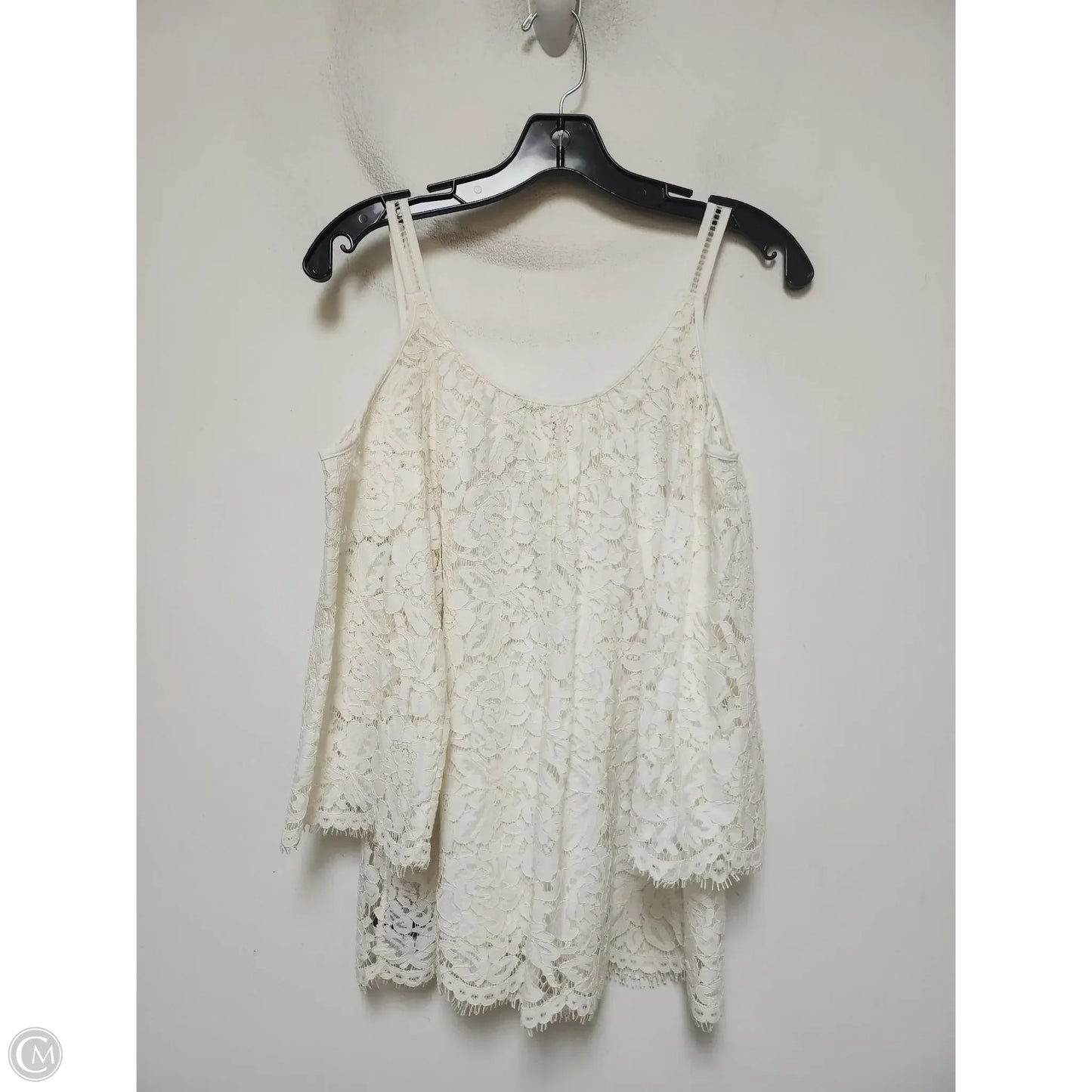 Top Short Sleeve By White House Black Market In Cream, Size: Xxs